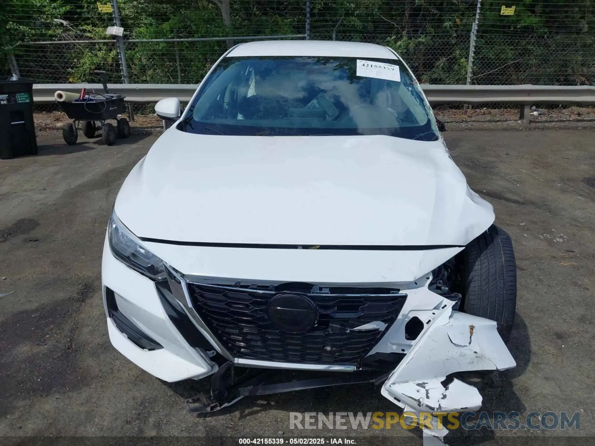 13 Photograph of a damaged car 3N1AB8CV2NY225749 NISSAN SENTRA 2022