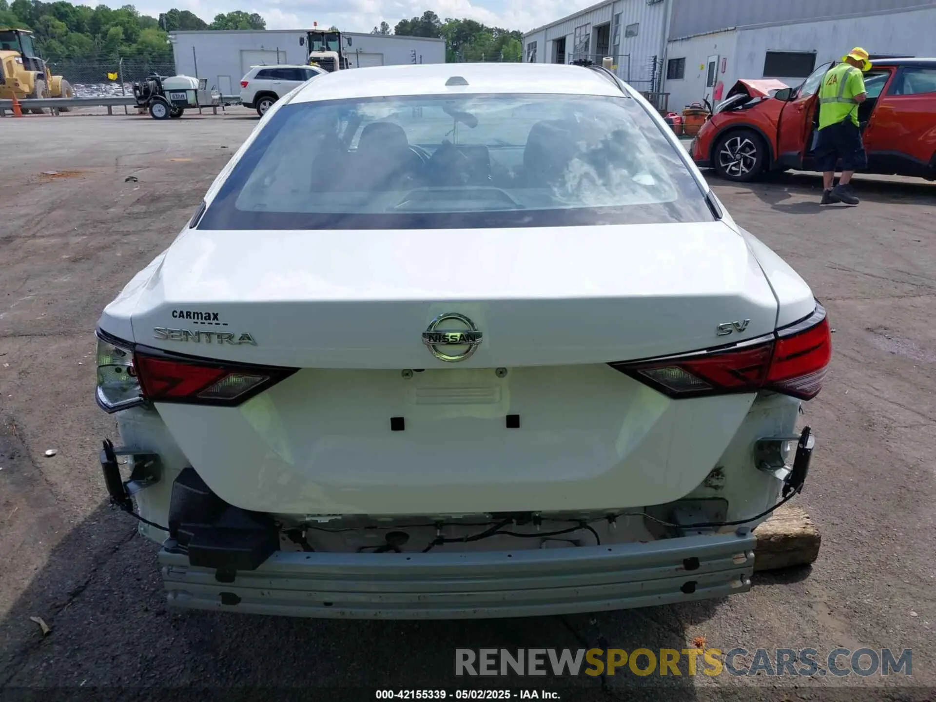17 Photograph of a damaged car 3N1AB8CV2NY225749 NISSAN SENTRA 2022