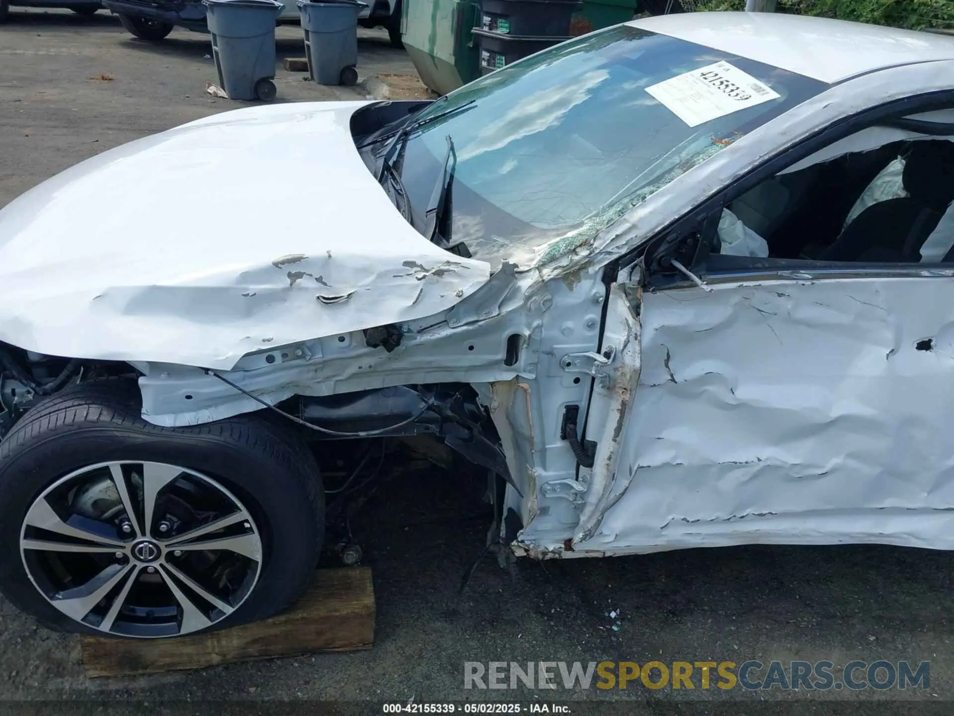 18 Photograph of a damaged car 3N1AB8CV2NY225749 NISSAN SENTRA 2022