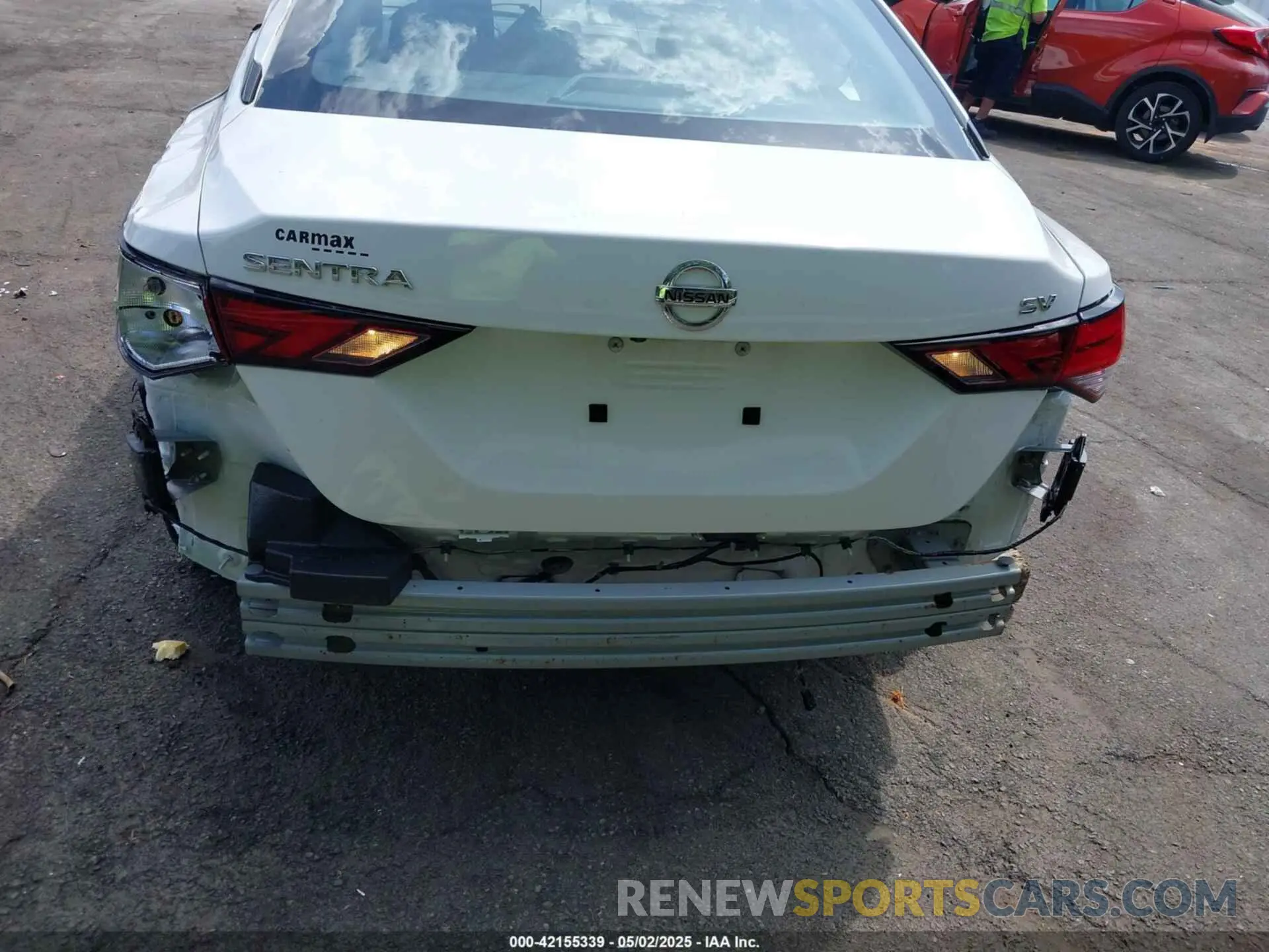 21 Photograph of a damaged car 3N1AB8CV2NY225749 NISSAN SENTRA 2022