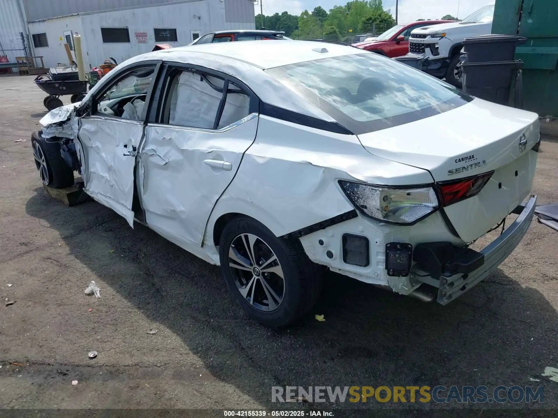 3 Photograph of a damaged car 3N1AB8CV2NY225749 NISSAN SENTRA 2022