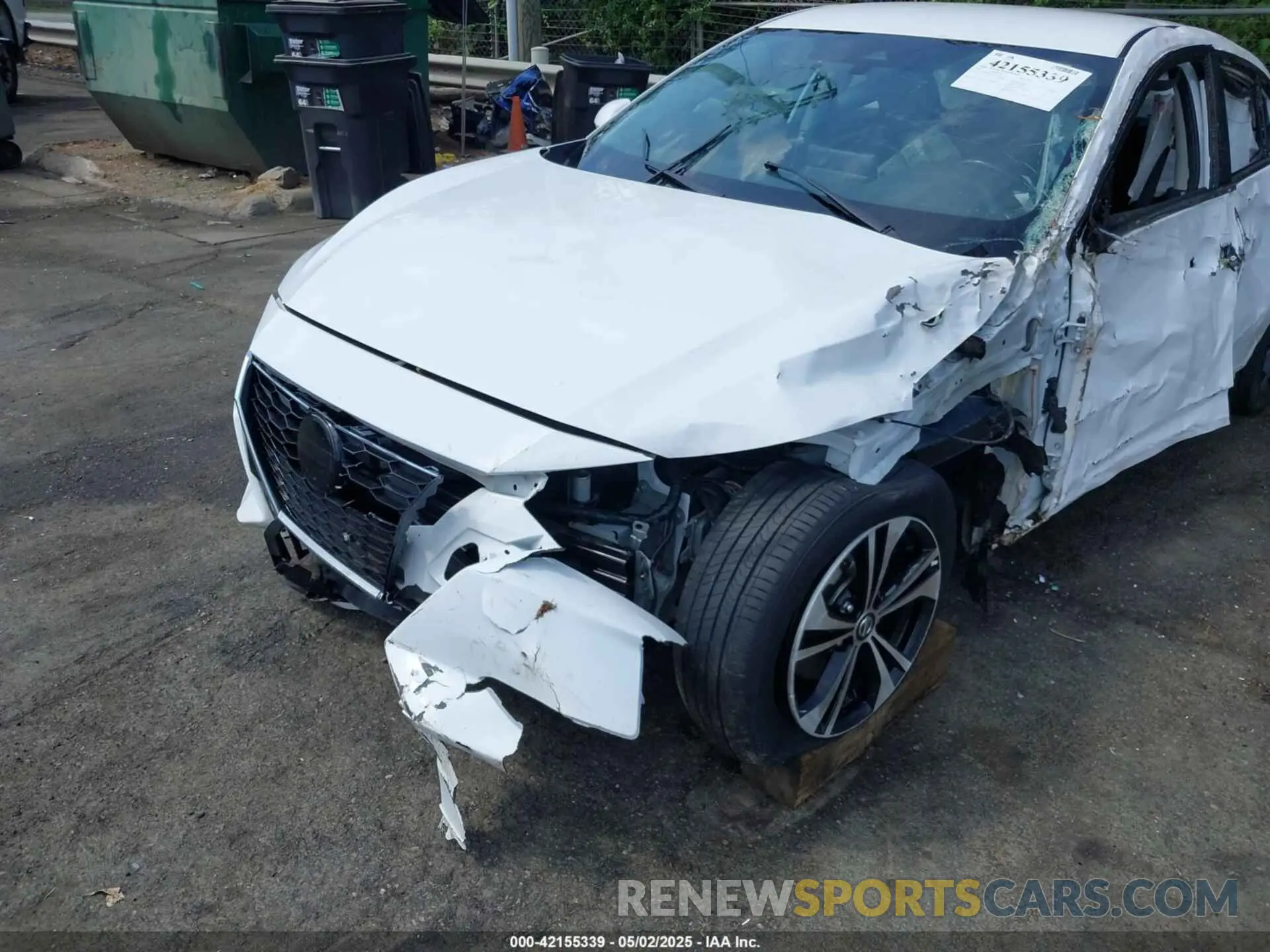 6 Photograph of a damaged car 3N1AB8CV2NY225749 NISSAN SENTRA 2022