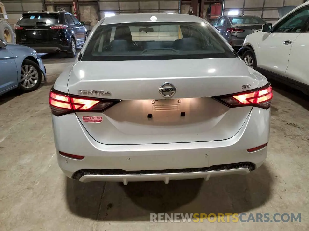 6 Фотография поврежденного автомобиля 3N1AB8CV2NY244513 NISSAN SENTRA 2022