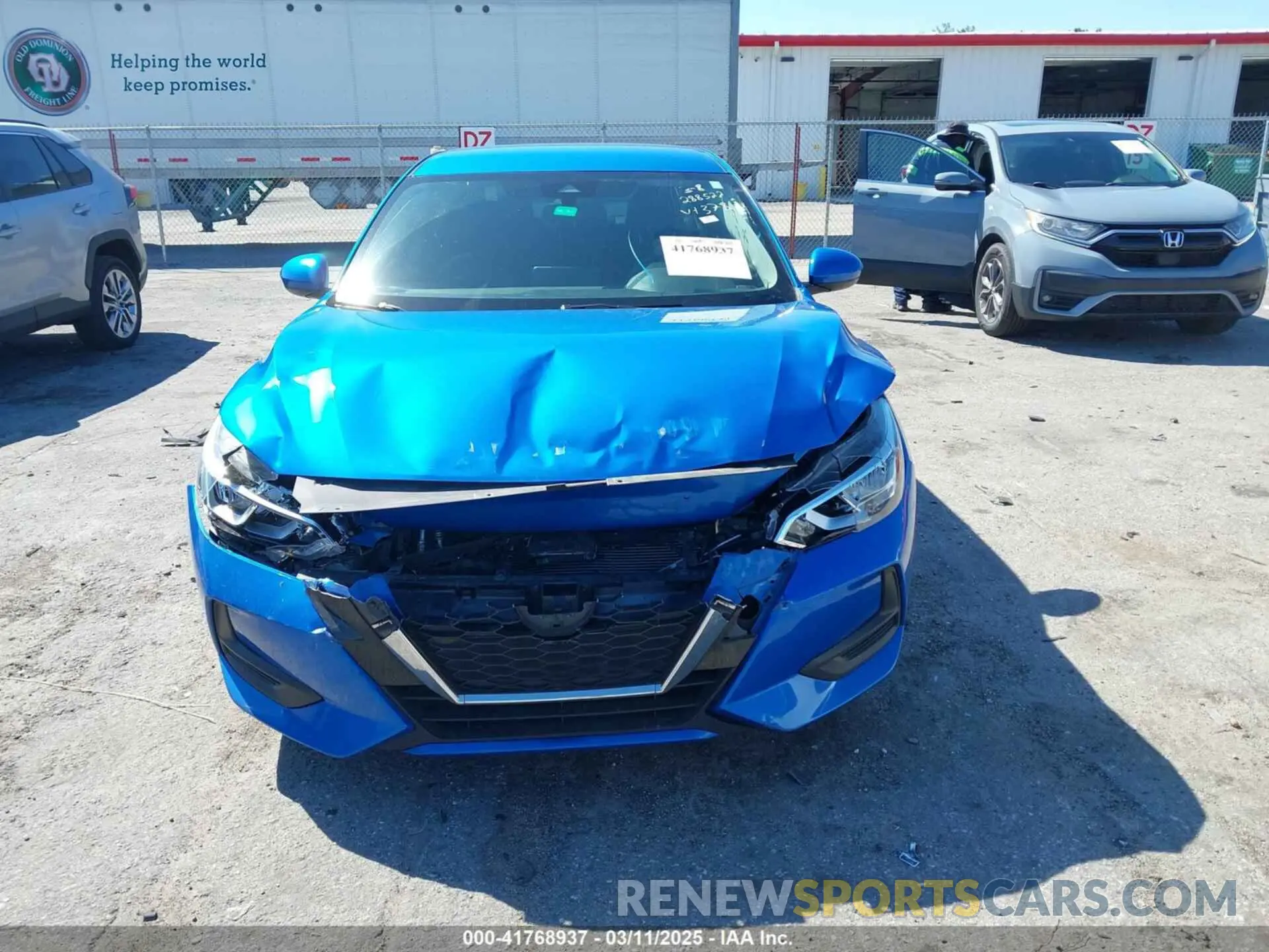 11 Photograph of a damaged car 3N1AB8CV2NY251378 NISSAN SENTRA 2022