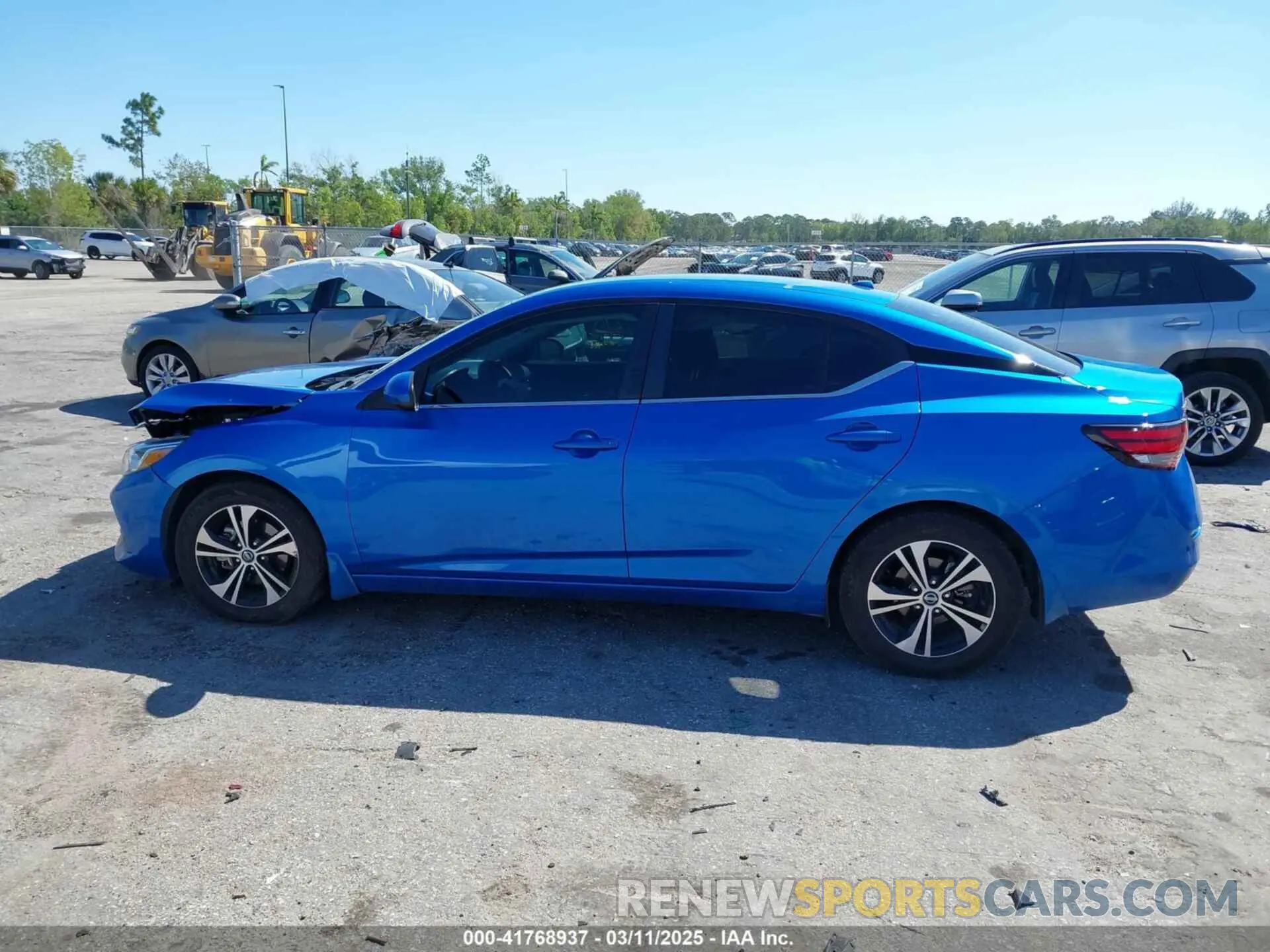 13 Photograph of a damaged car 3N1AB8CV2NY251378 NISSAN SENTRA 2022