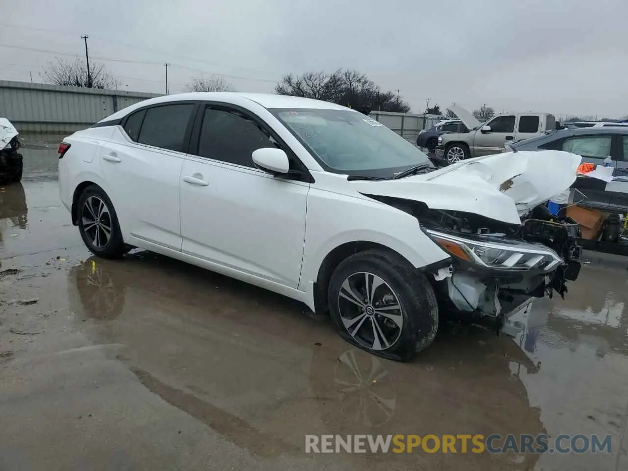 4 Фотография поврежденного автомобиля 3N1AB8CV2NY268987 NISSAN SENTRA 2022