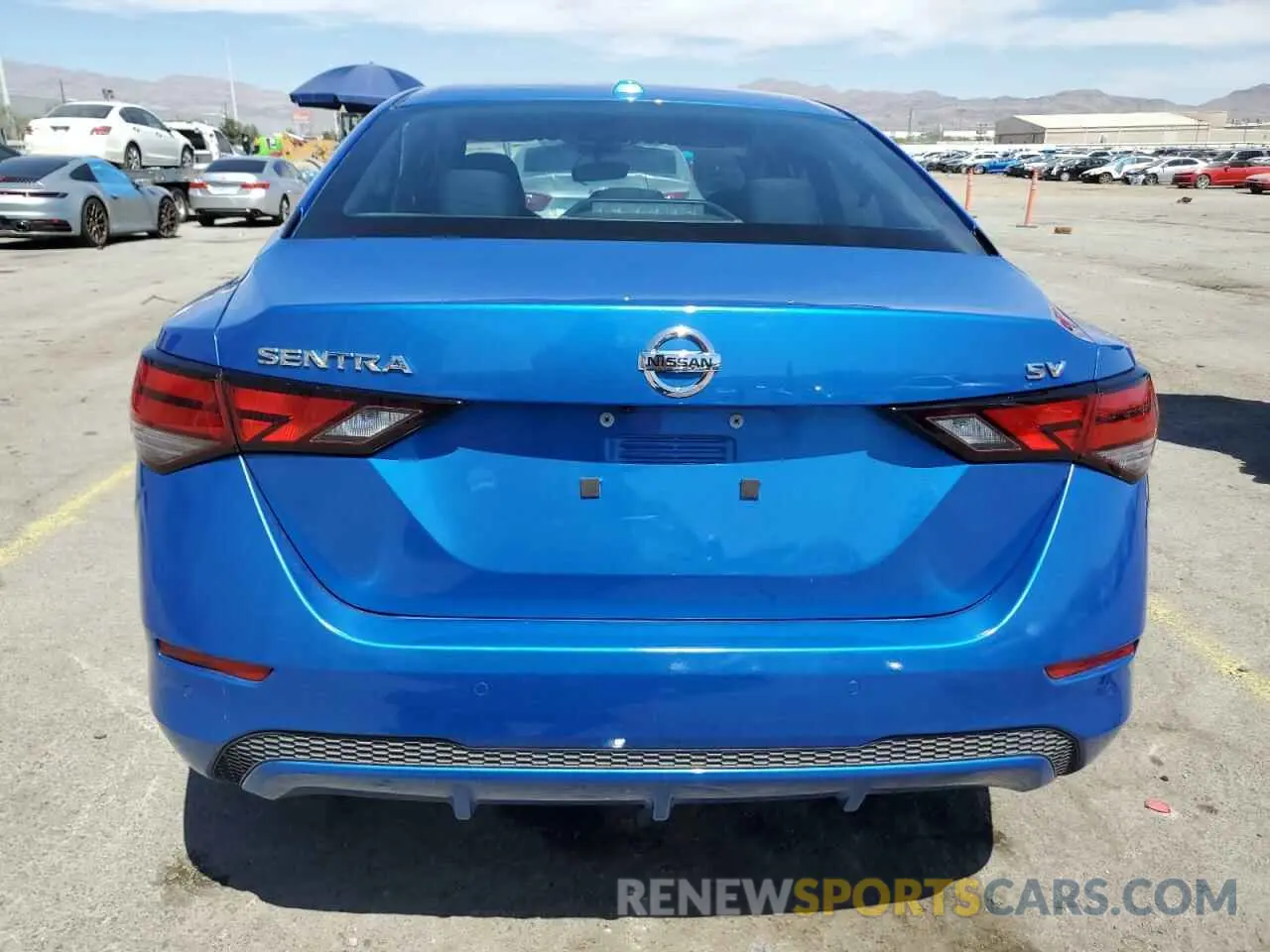 6 Photograph of a damaged car 3N1AB8CV2NY271050 NISSAN SENTRA 2022