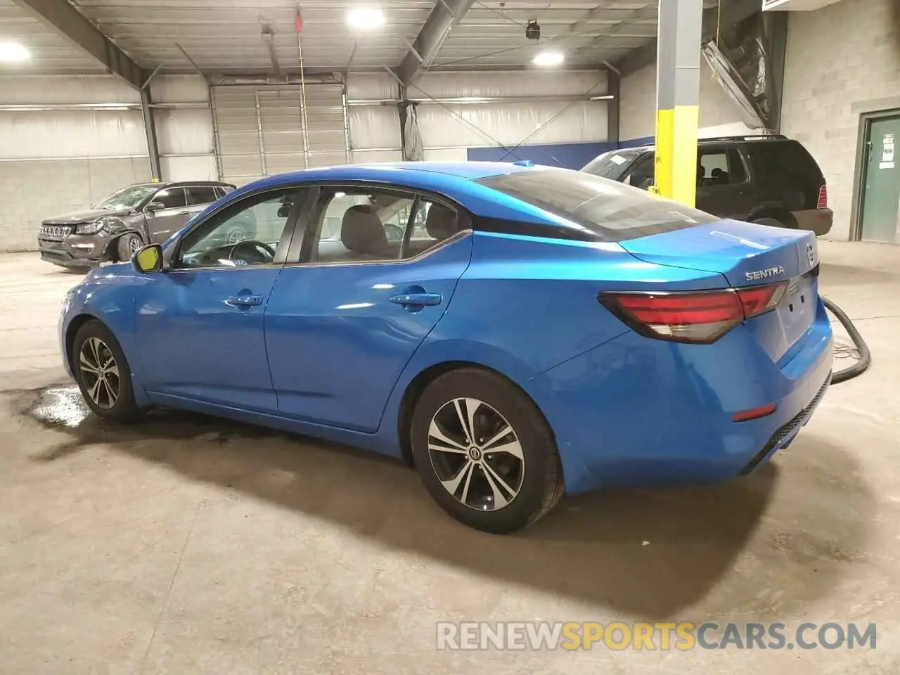 2 Photograph of a damaged car 3N1AB8CV2NY288866 NISSAN SENTRA 2022
