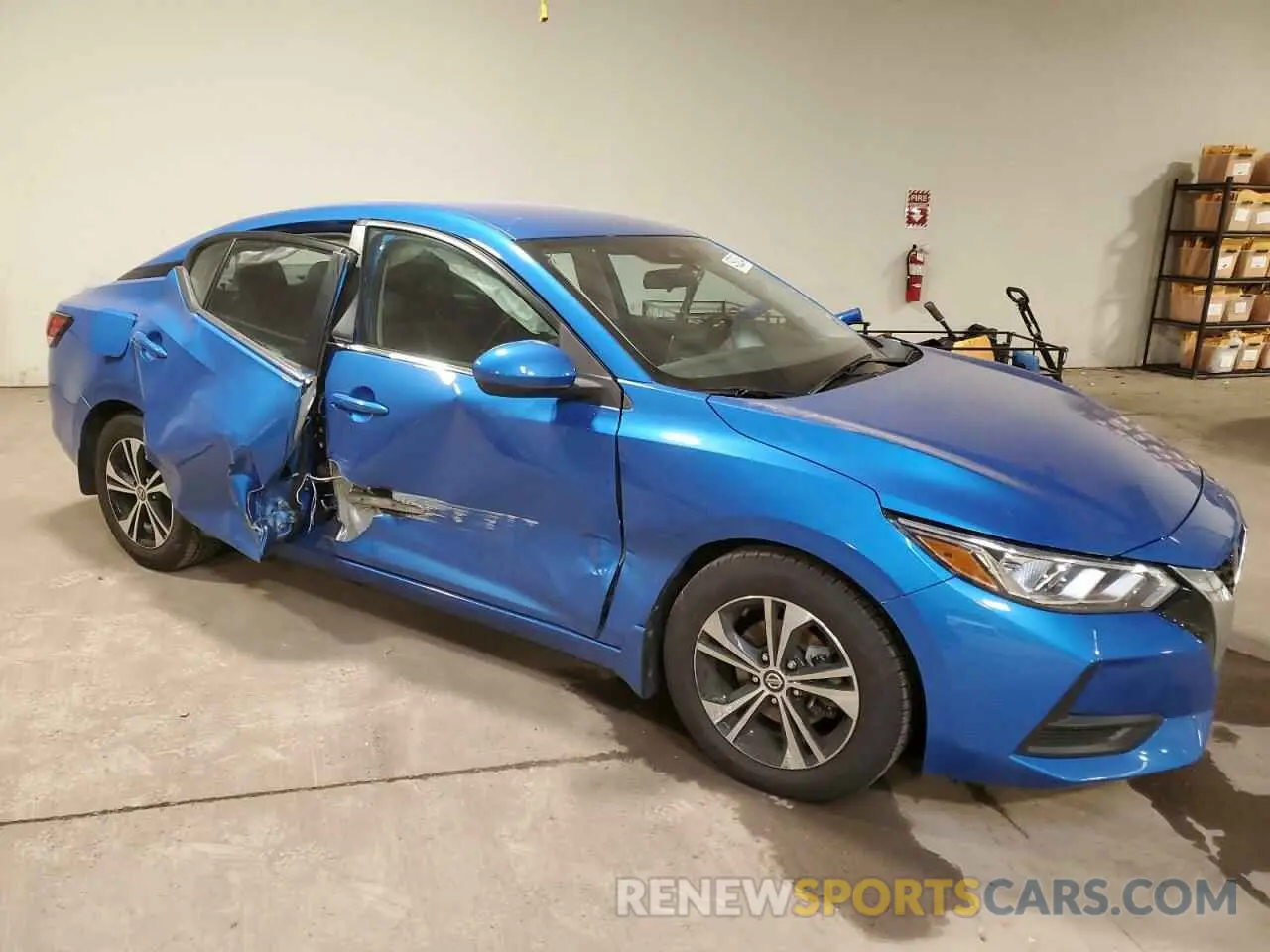 4 Photograph of a damaged car 3N1AB8CV2NY288866 NISSAN SENTRA 2022