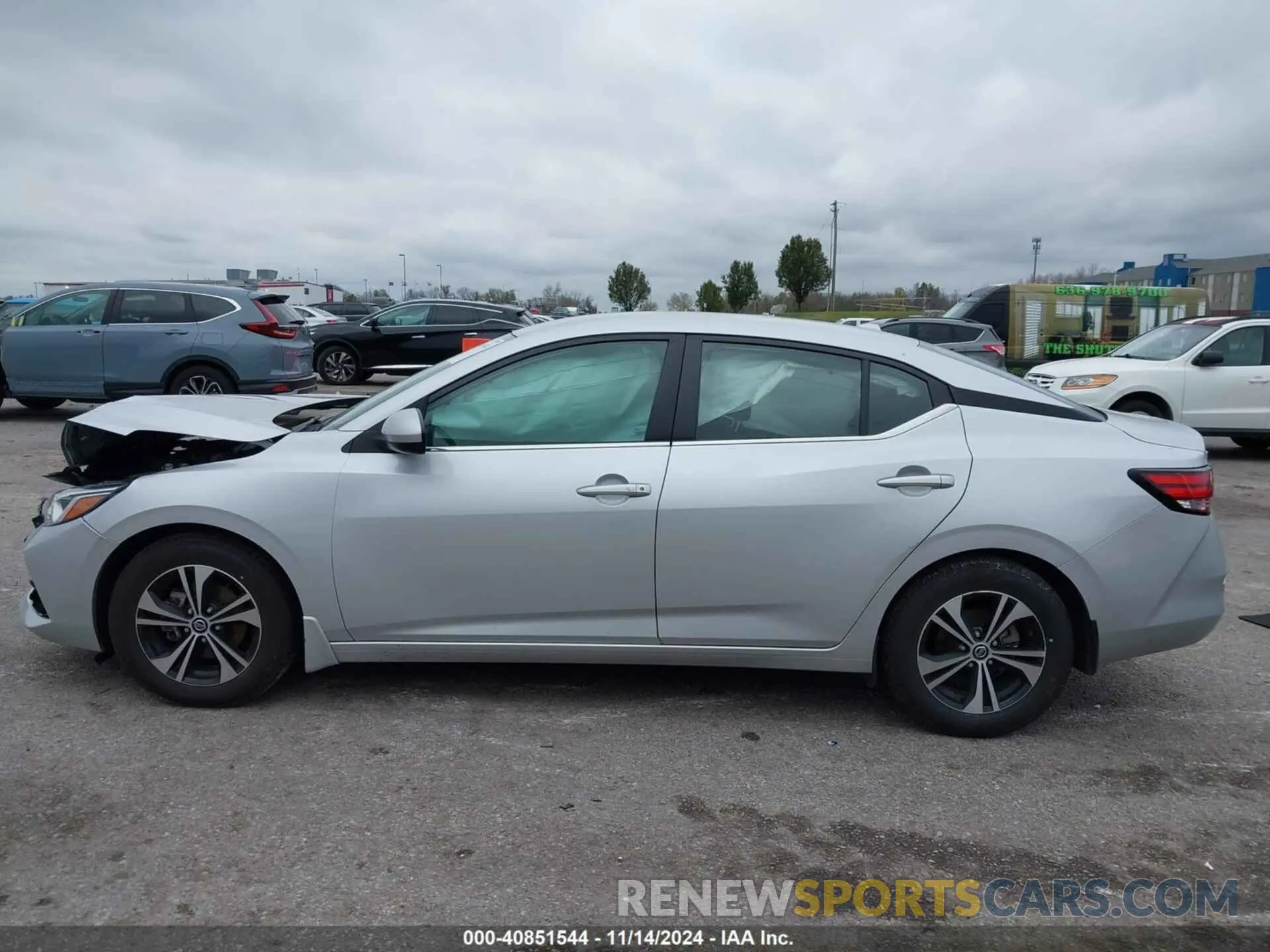14 Фотография поврежденного автомобиля 3N1AB8CV2NY295008 NISSAN SENTRA 2022