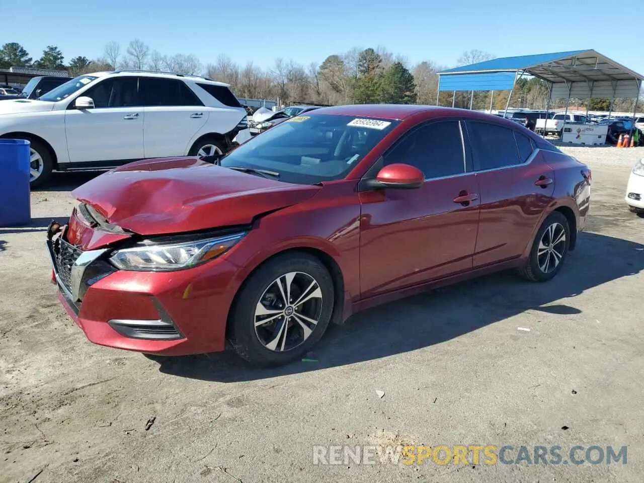 1 Фотография поврежденного автомобиля 3N1AB8CV2NY298233 NISSAN SENTRA 2022