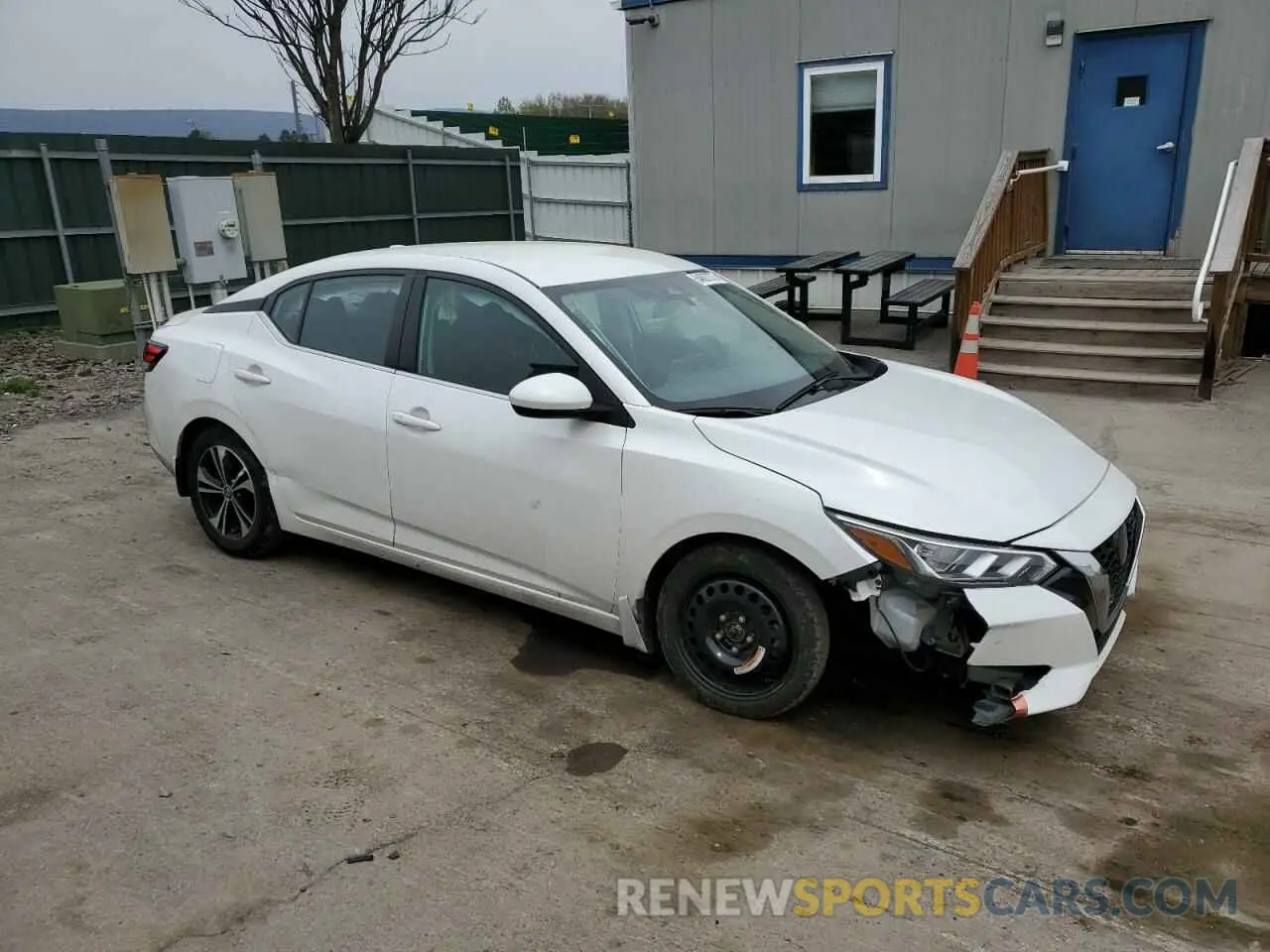 4 Photograph of a damaged car 3N1AB8CV2NY301759 NISSAN SENTRA 2022