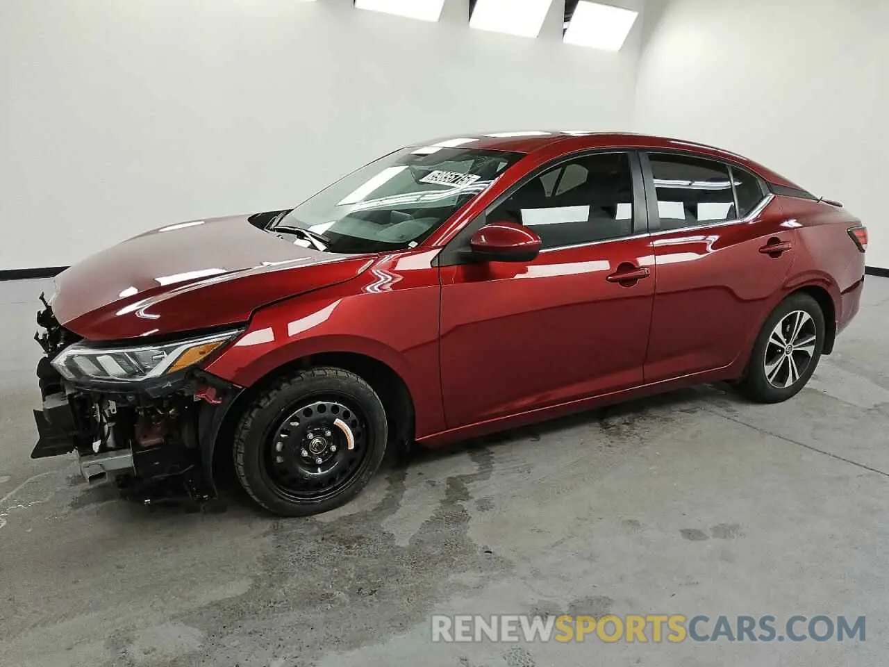 1 Photograph of a damaged car 3N1AB8CV2NY304578 NISSAN SENTRA 2022