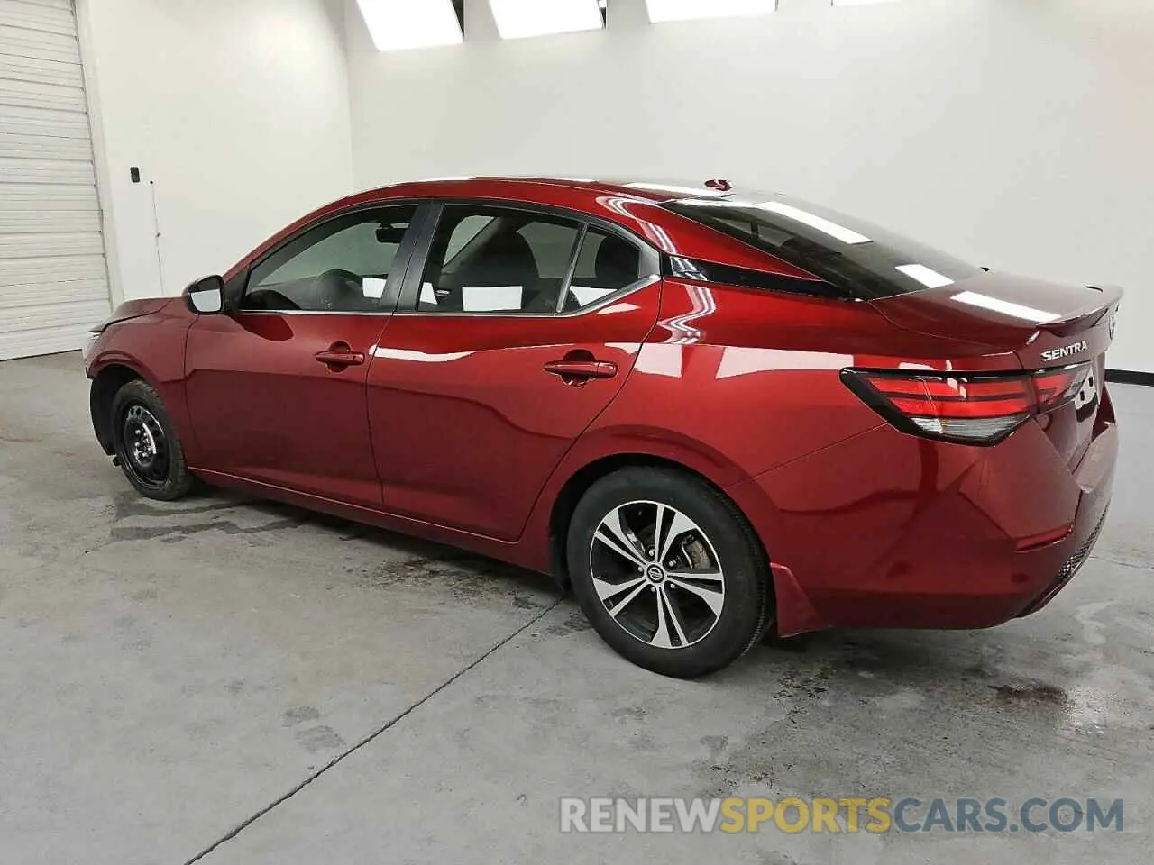 2 Photograph of a damaged car 3N1AB8CV2NY304578 NISSAN SENTRA 2022