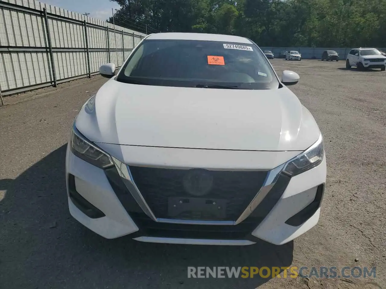 5 Фотография поврежденного автомобиля 3N1AB8CV3NY204537 NISSAN SENTRA 2022