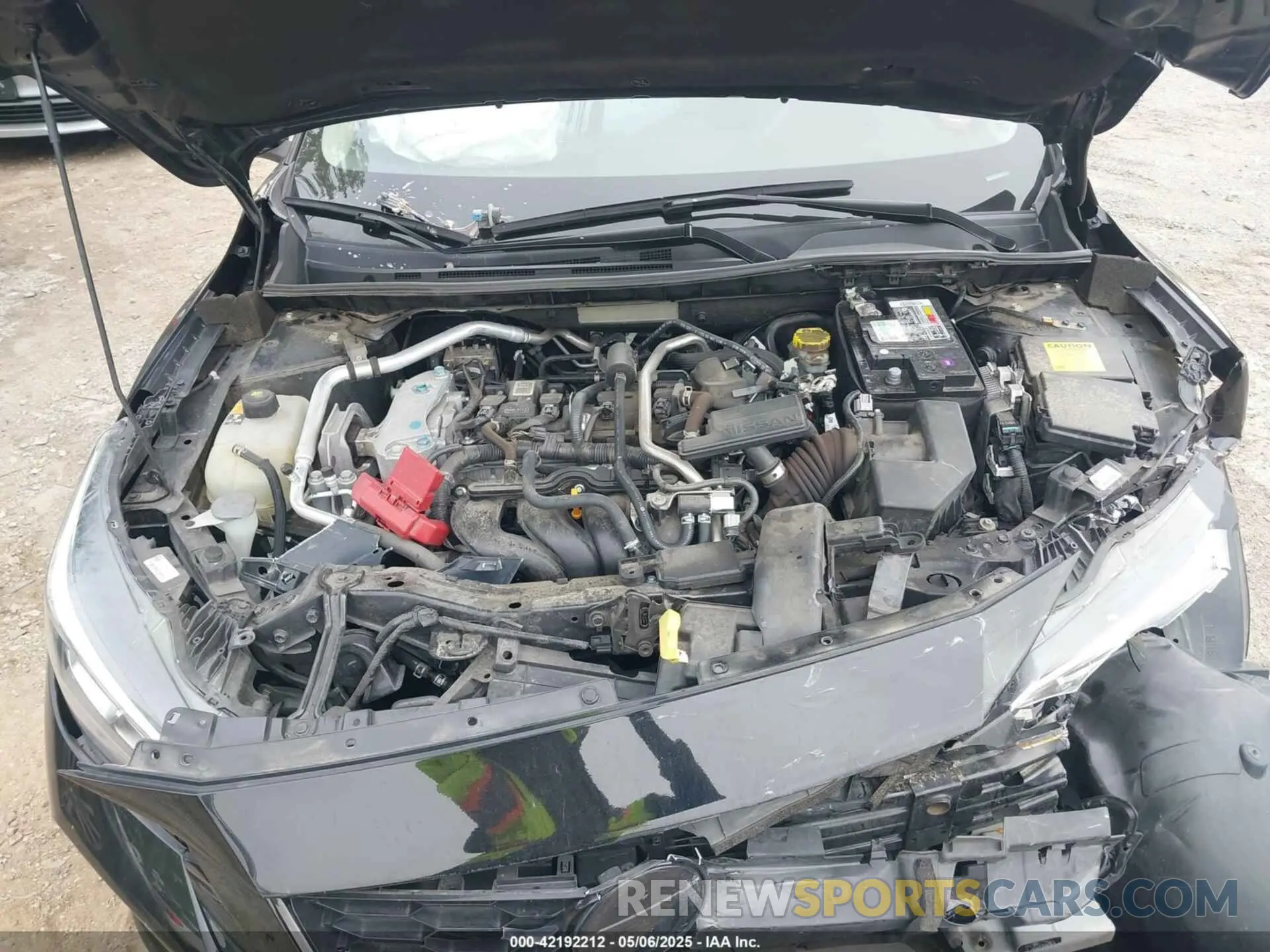 10 Photograph of a damaged car 3N1AB8CV3NY208166 NISSAN SENTRA 2022