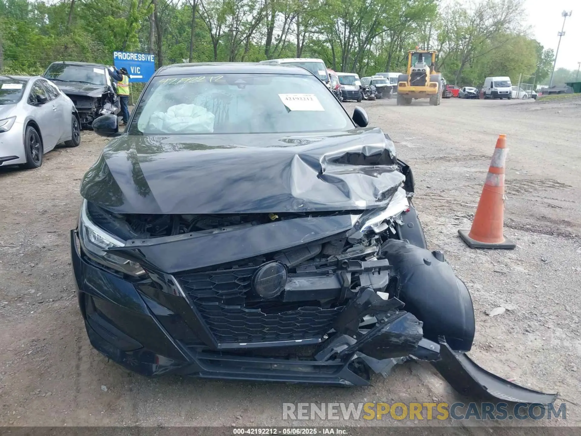 11 Photograph of a damaged car 3N1AB8CV3NY208166 NISSAN SENTRA 2022