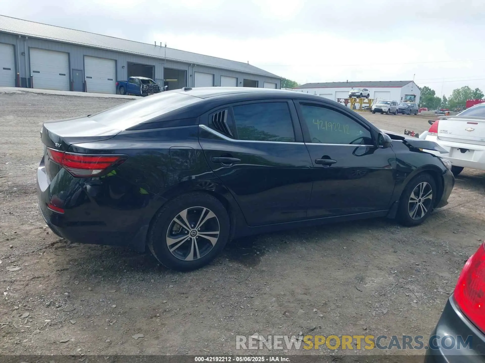 12 Photograph of a damaged car 3N1AB8CV3NY208166 NISSAN SENTRA 2022