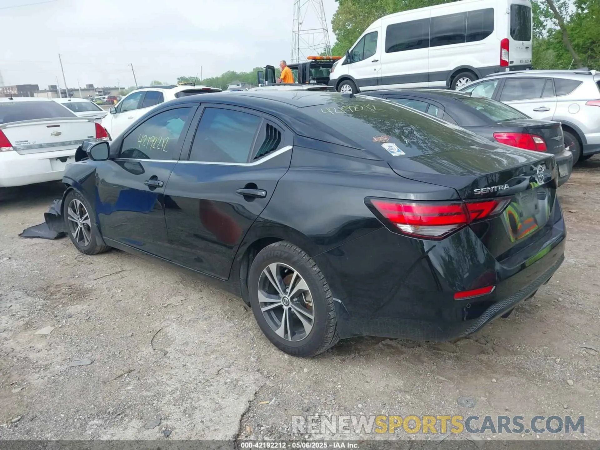 3 Photograph of a damaged car 3N1AB8CV3NY208166 NISSAN SENTRA 2022