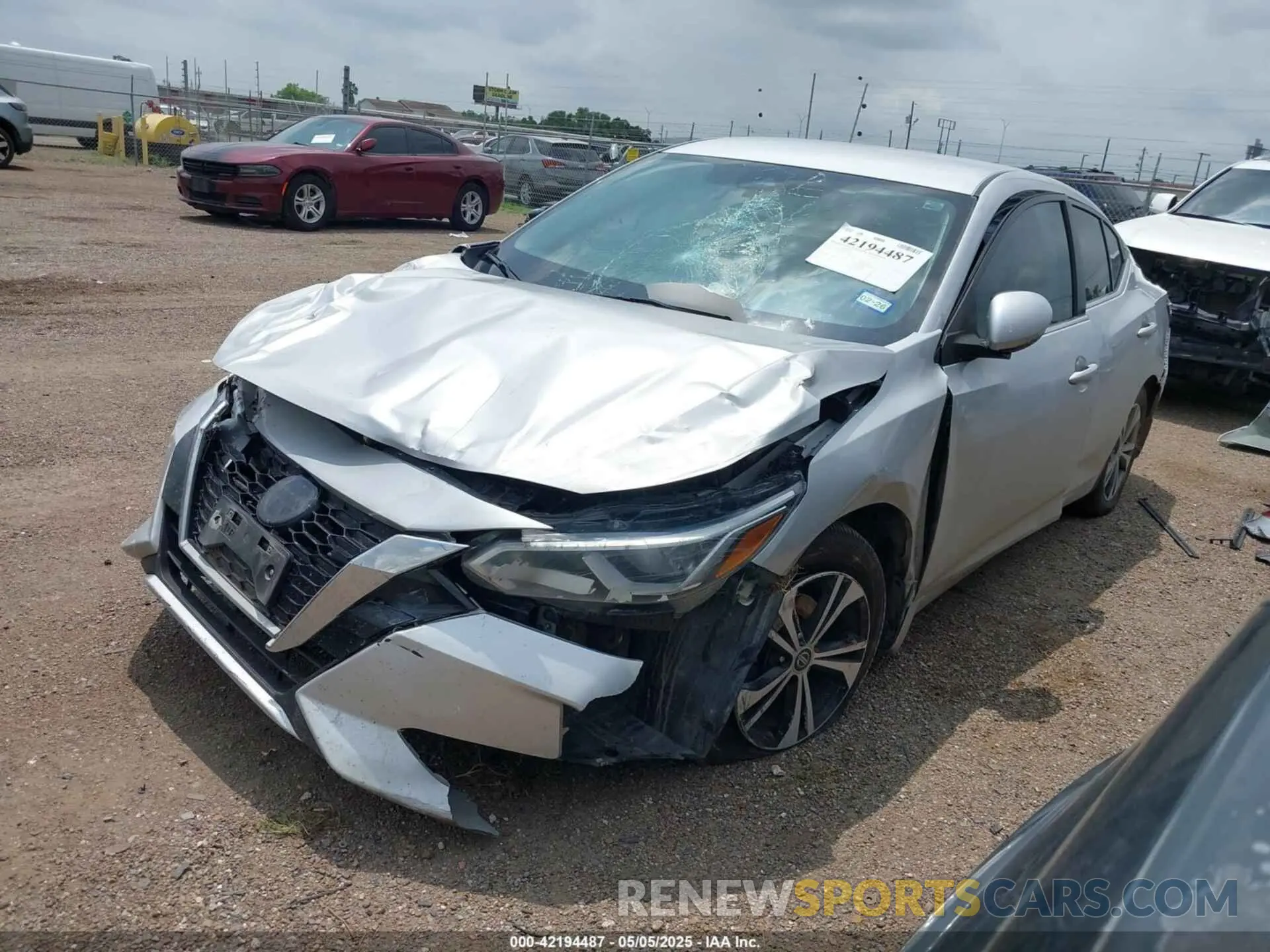 2 Фотография поврежденного автомобиля 3N1AB8CV3NY215330 NISSAN SENTRA 2022