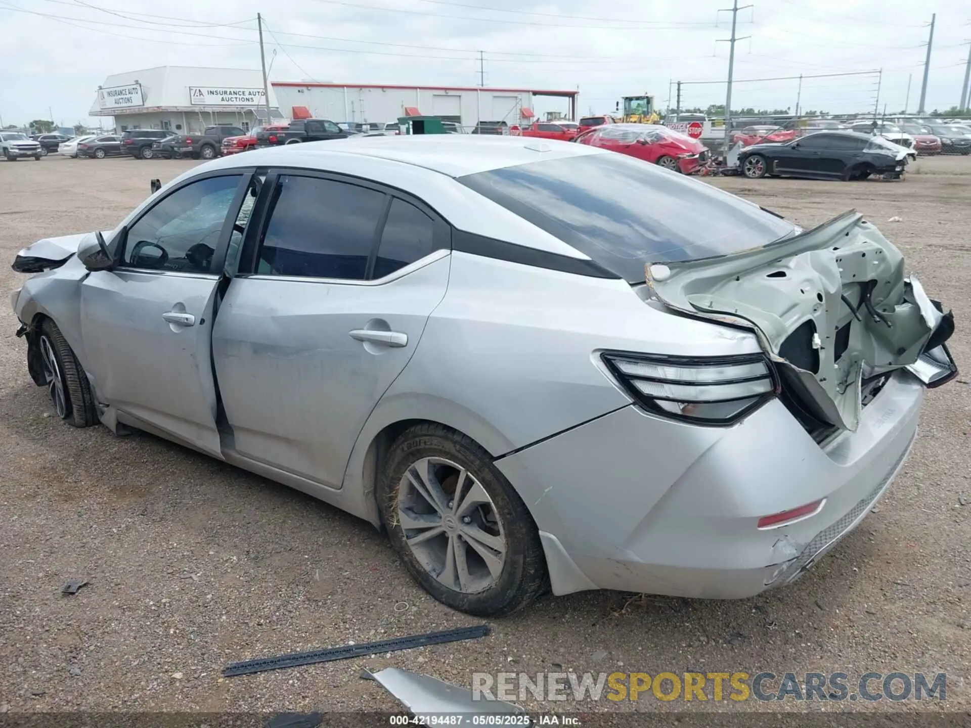 3 Фотография поврежденного автомобиля 3N1AB8CV3NY215330 NISSAN SENTRA 2022