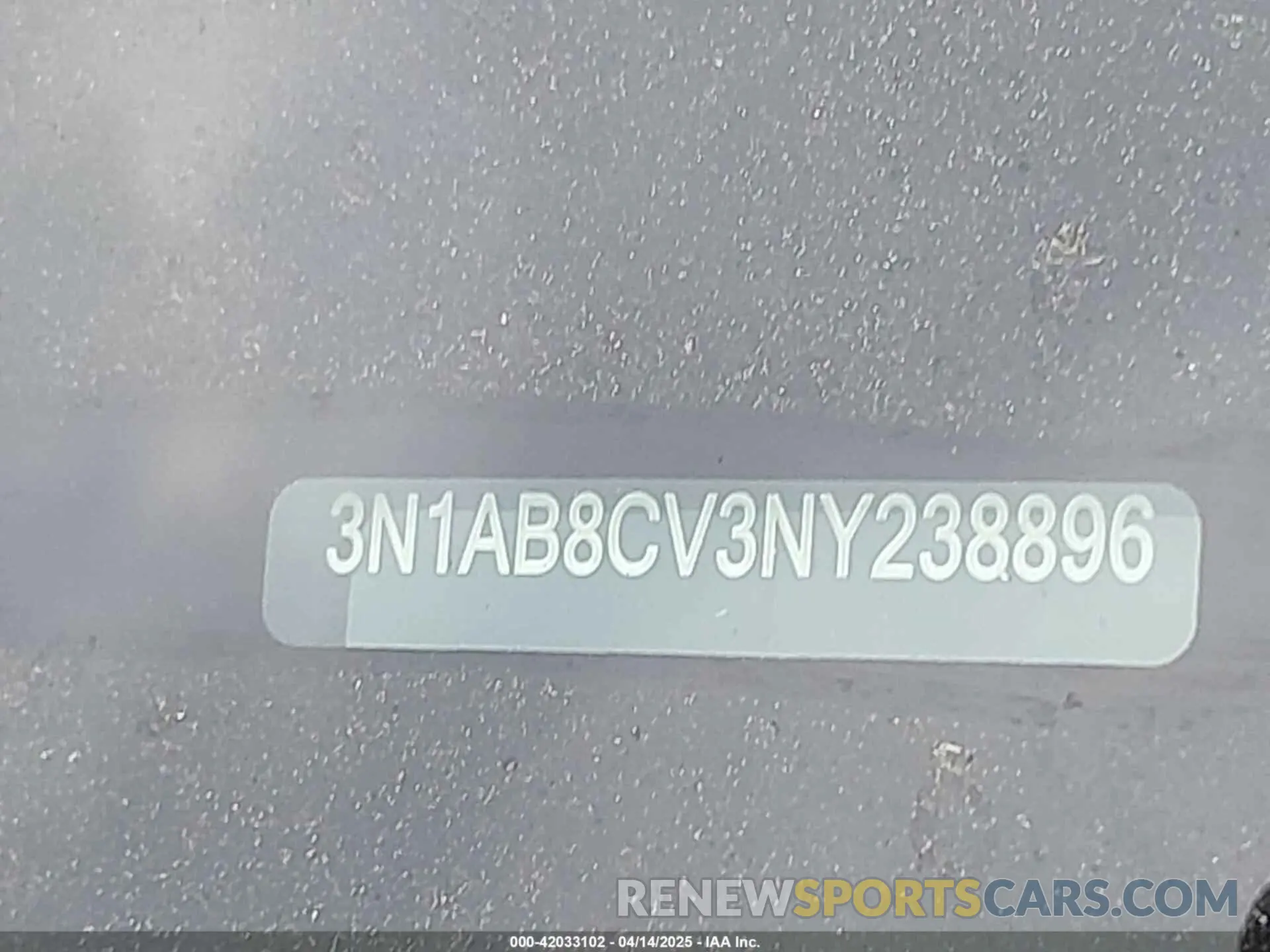9 Photograph of a damaged car 3N1AB8CV3NY238896 NISSAN SENTRA 2022