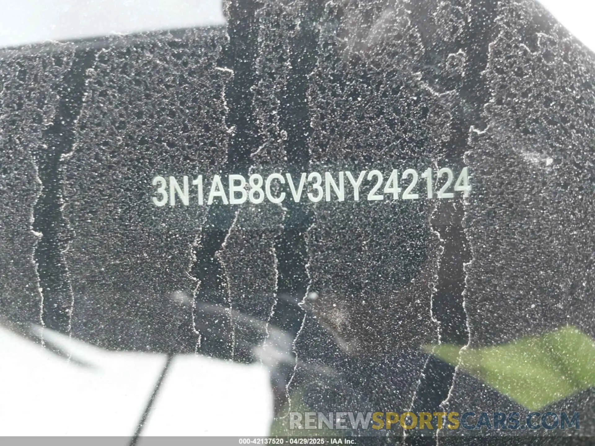 9 Photograph of a damaged car 3N1AB8CV3NY242124 NISSAN SENTRA 2022