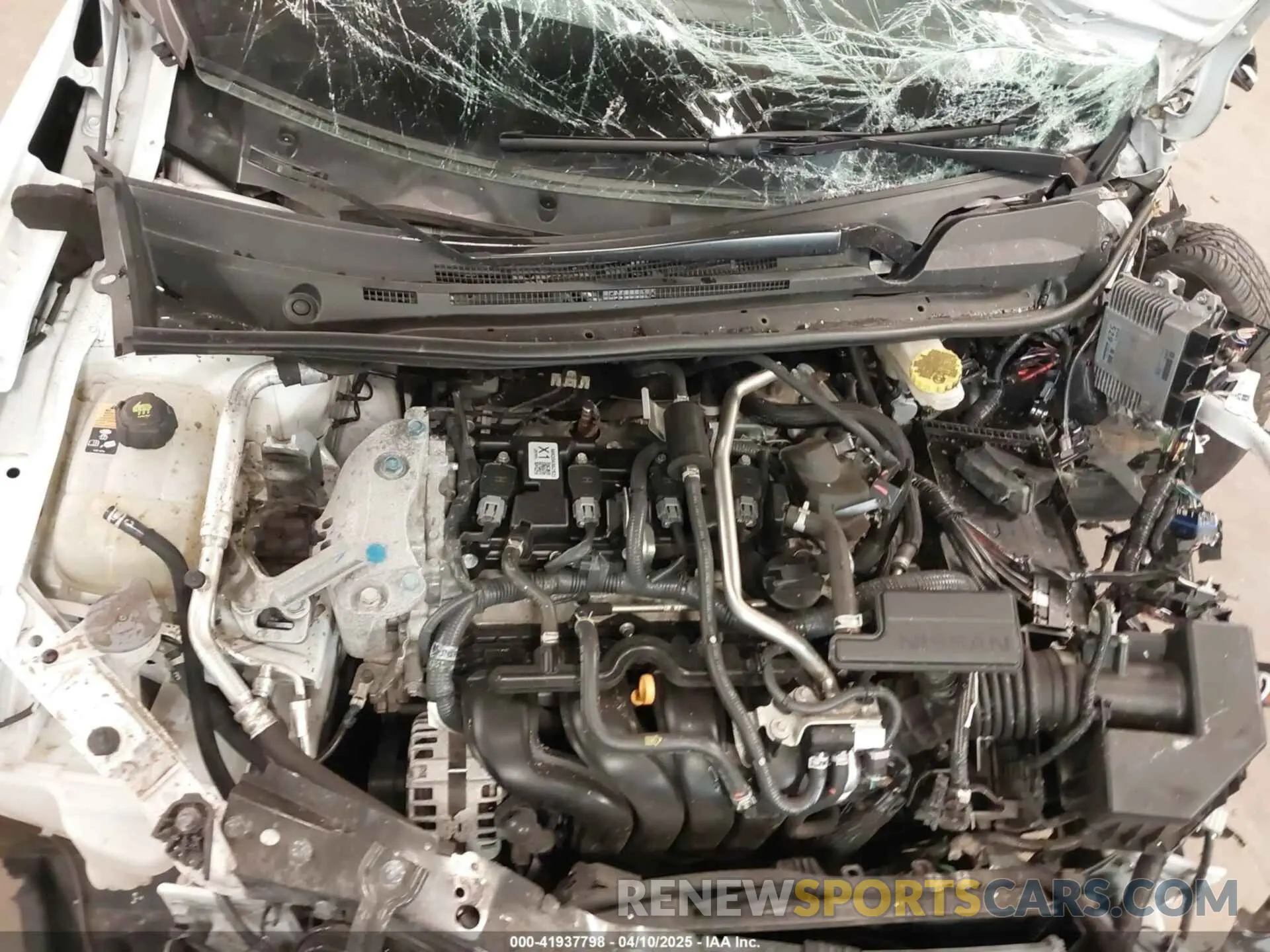 10 Photograph of a damaged car 3N1AB8CV3NY268481 NISSAN SENTRA 2022