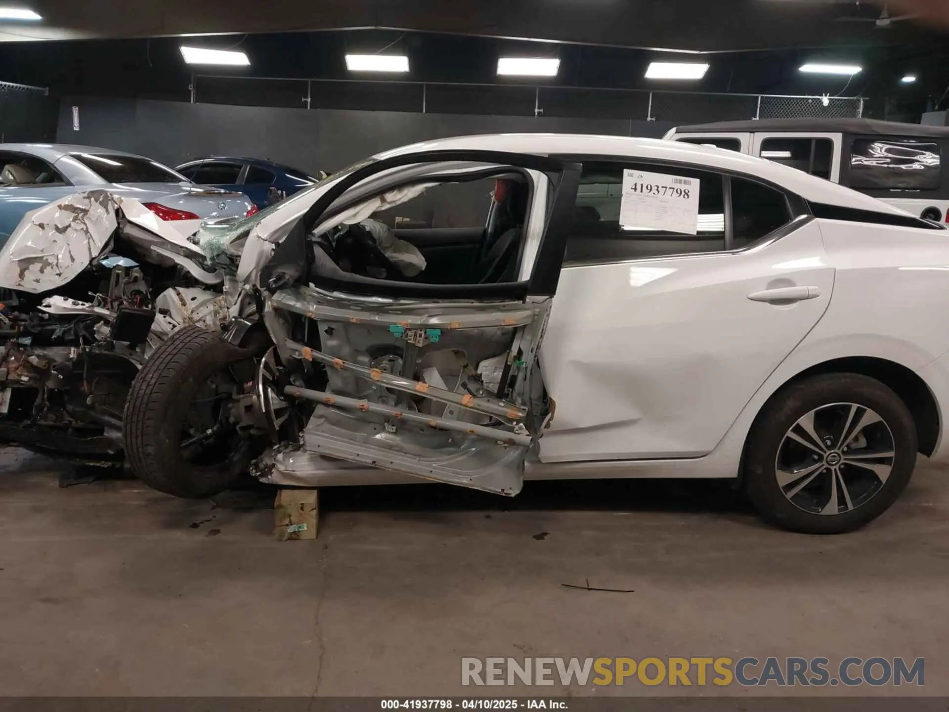 14 Photograph of a damaged car 3N1AB8CV3NY268481 NISSAN SENTRA 2022