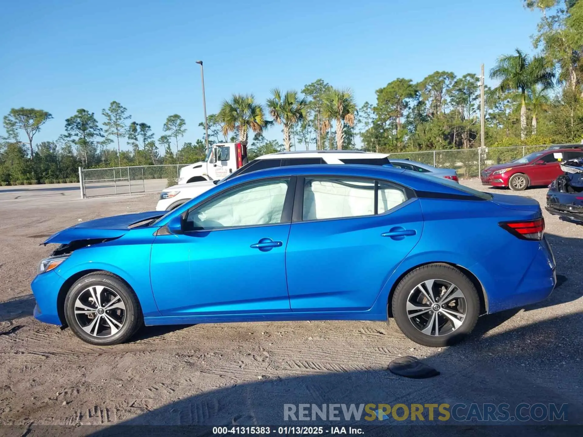 14 Photograph of a damaged car 3N1AB8CV3NY269582 NISSAN SENTRA 2022