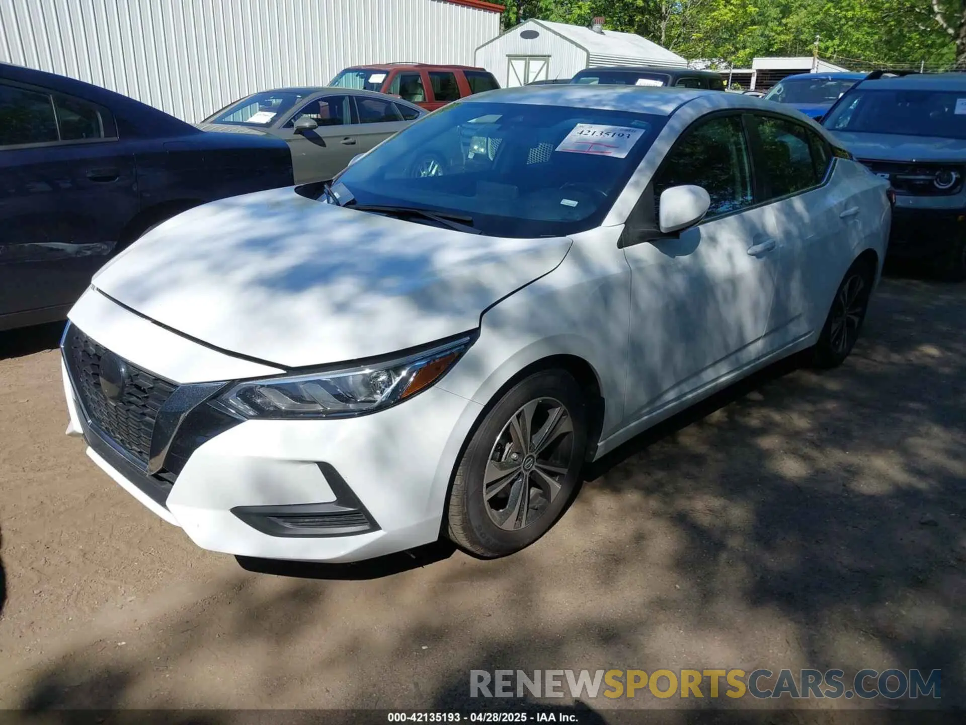 2 Photograph of a damaged car 3N1AB8CV3NY290898 NISSAN SENTRA 2022