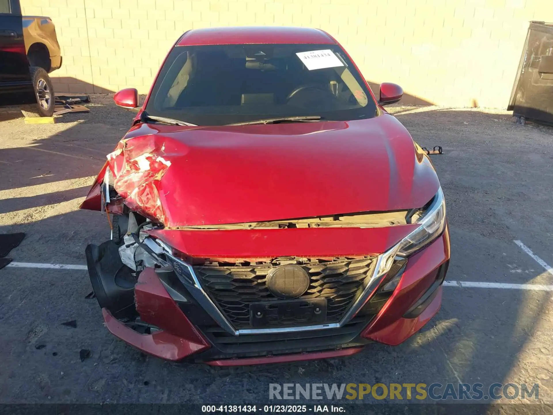 11 Photograph of a damaged car 3N1AB8CV3NY301267 NISSAN SENTRA 2022