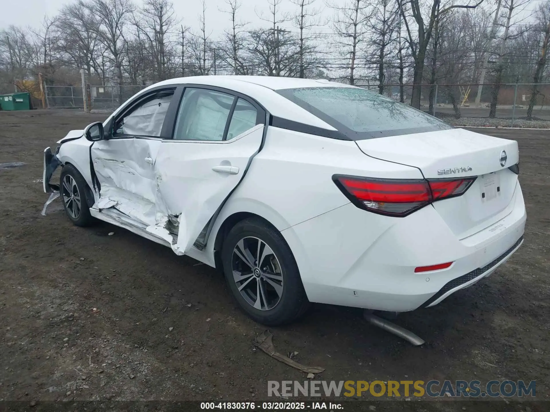 3 Фотография поврежденного автомобиля 3N1AB8CV3NY307506 NISSAN SENTRA 2022