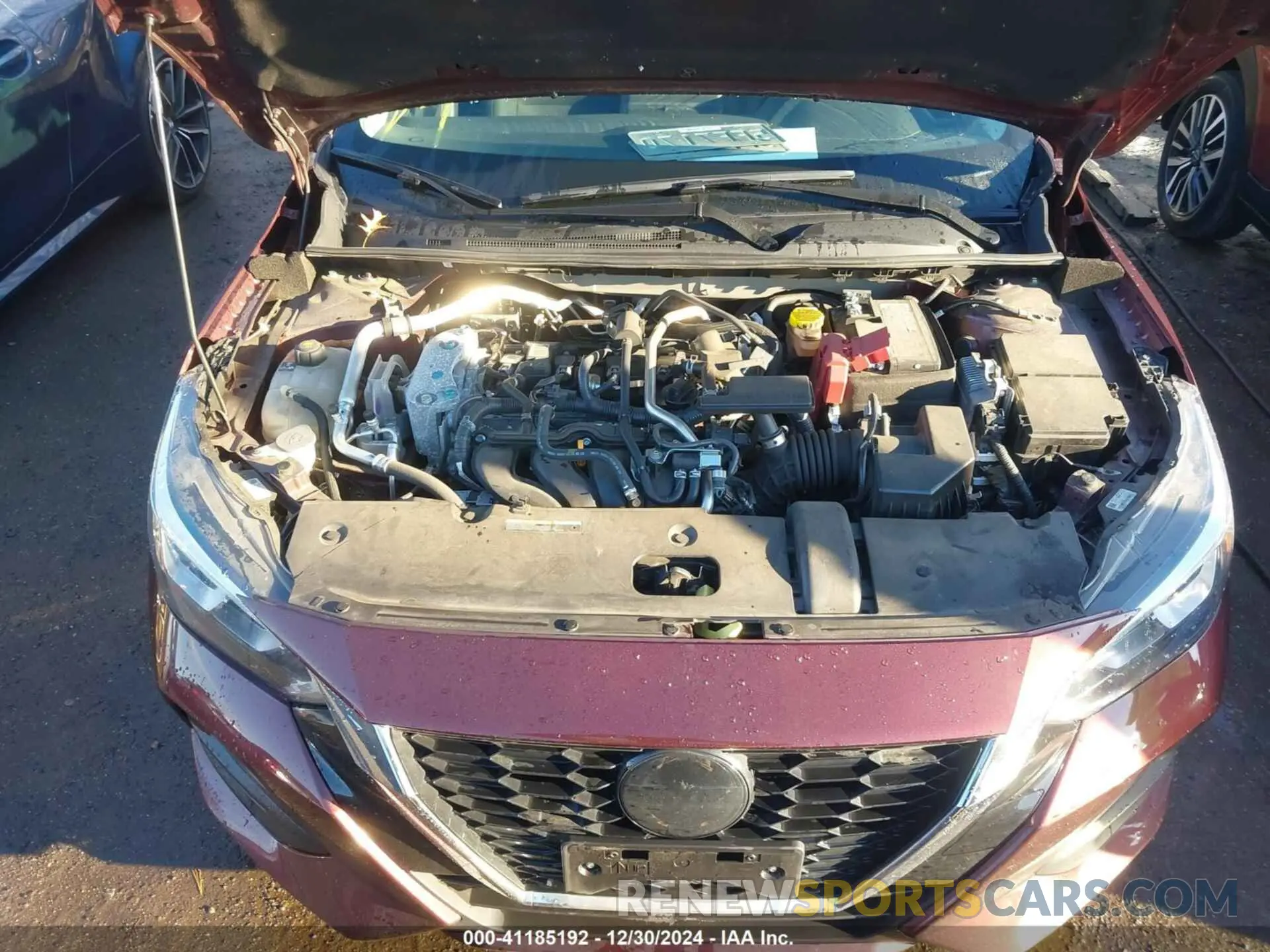 10 Photograph of a damaged car 3N1AB8CV3NY309854 NISSAN SENTRA 2022