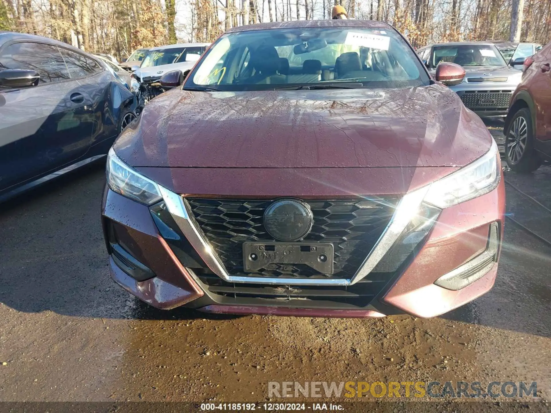 12 Photograph of a damaged car 3N1AB8CV3NY309854 NISSAN SENTRA 2022