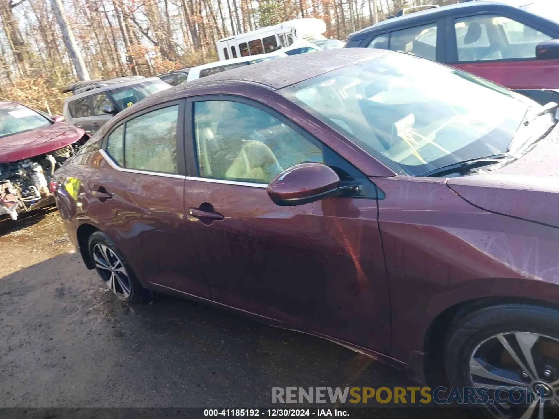 13 Photograph of a damaged car 3N1AB8CV3NY309854 NISSAN SENTRA 2022