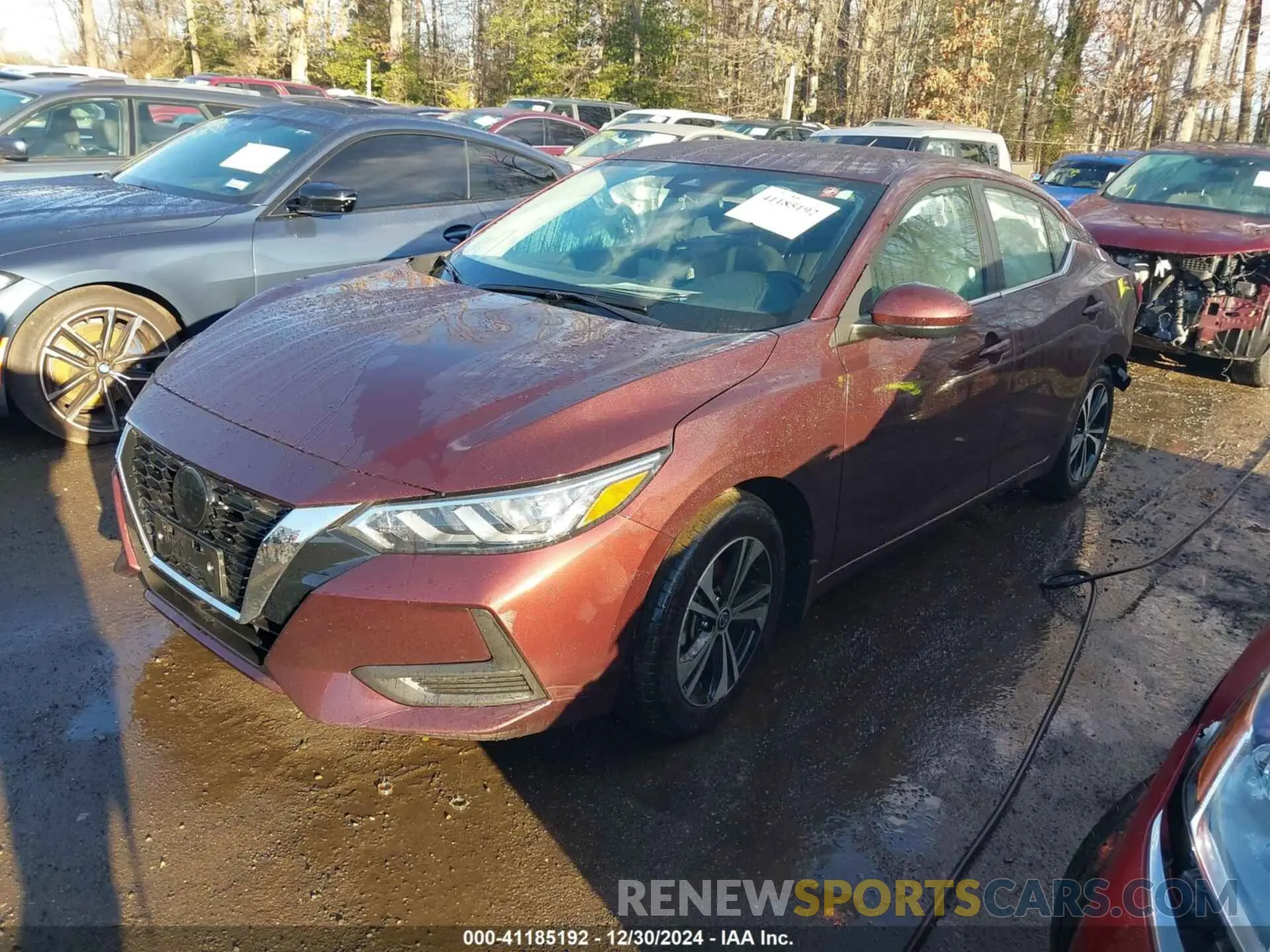 2 Photograph of a damaged car 3N1AB8CV3NY309854 NISSAN SENTRA 2022