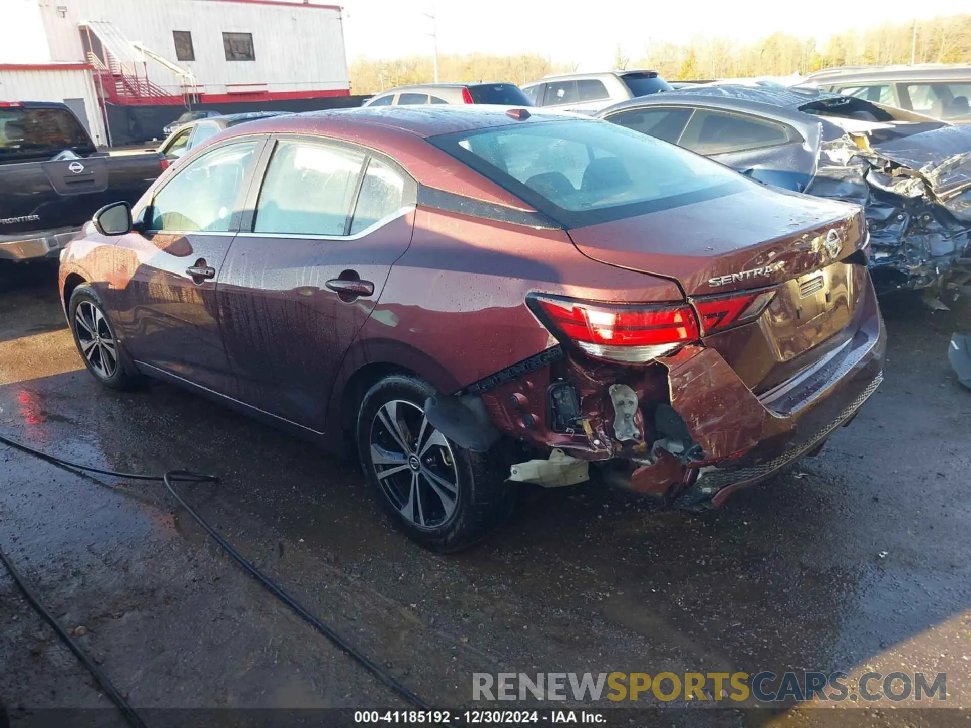3 Photograph of a damaged car 3N1AB8CV3NY309854 NISSAN SENTRA 2022