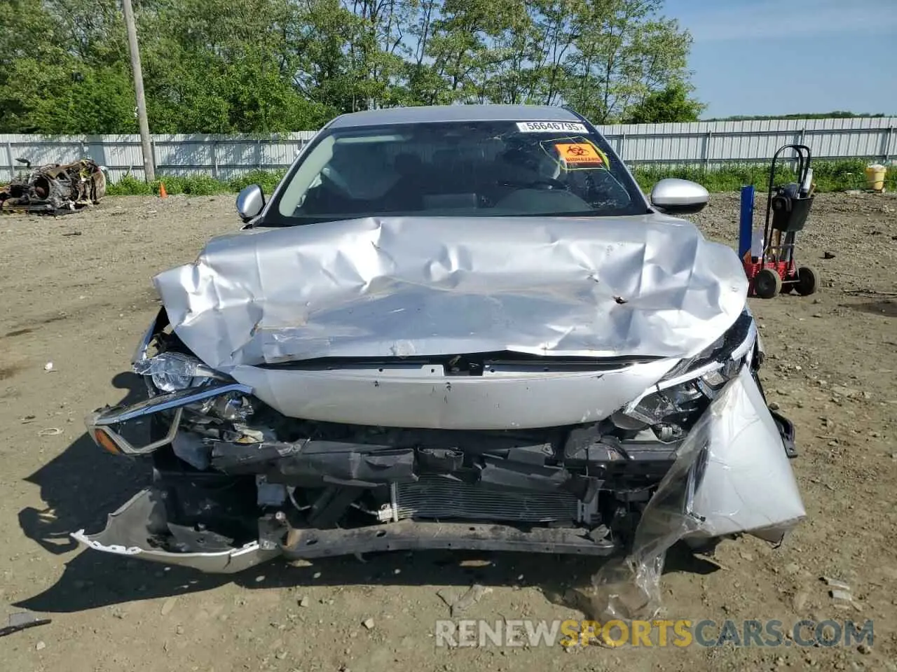 5 Фотография поврежденного автомобиля 3N1AB8CV4NY215577 NISSAN SENTRA 2022