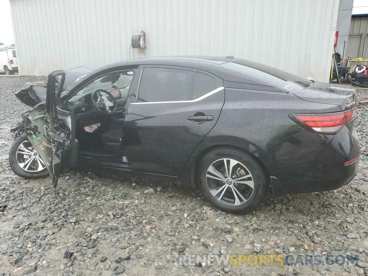 2 Photograph of a damaged car 3N1AB8CV4NY236851 NISSAN SENTRA 2022
