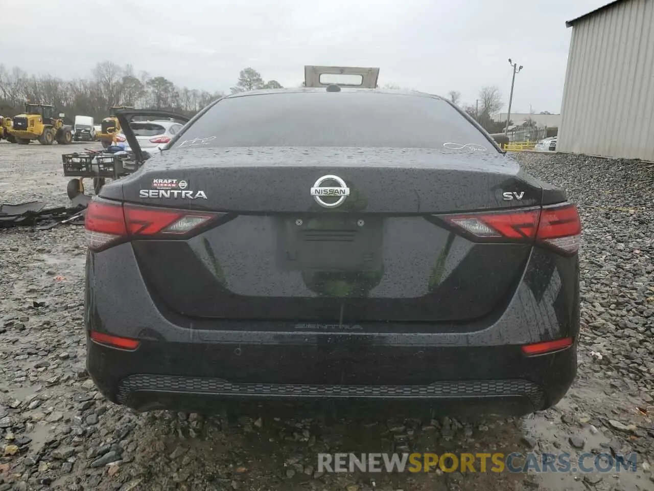 6 Photograph of a damaged car 3N1AB8CV4NY236851 NISSAN SENTRA 2022