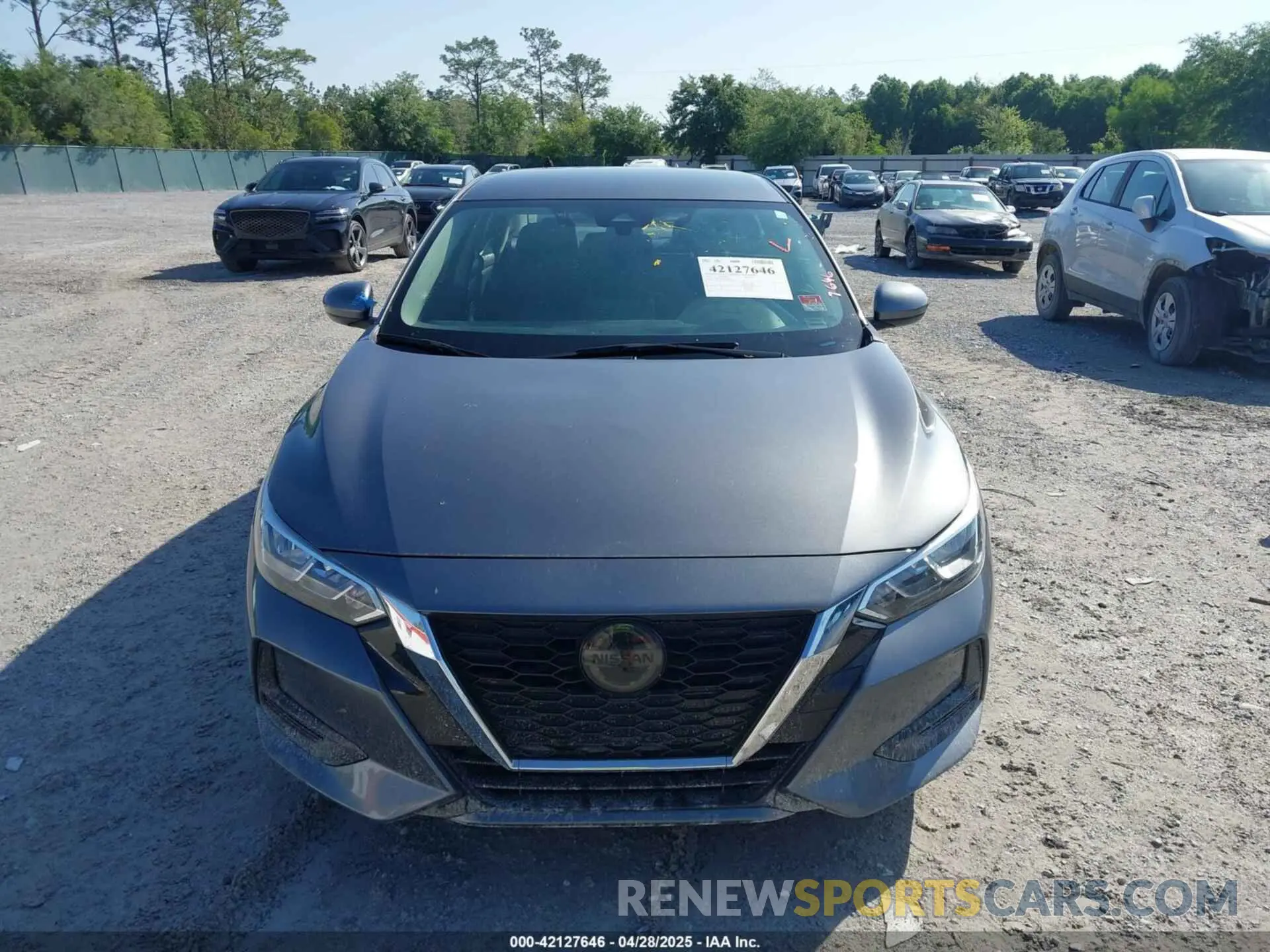 12 Photograph of a damaged car 3N1AB8CV4NY263080 NISSAN SENTRA 2022
