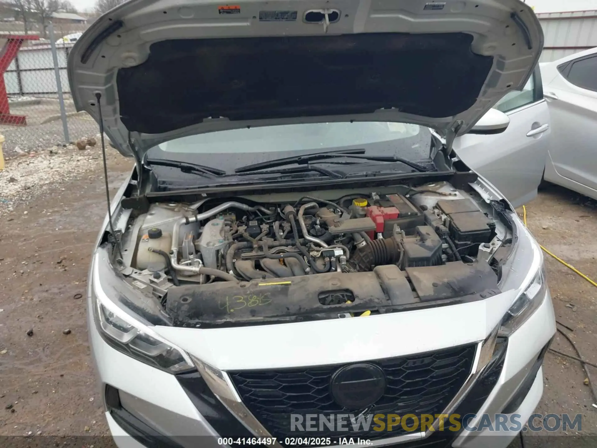 10 Photograph of a damaged car 3N1AB8CV4NY265427 NISSAN SENTRA 2022
