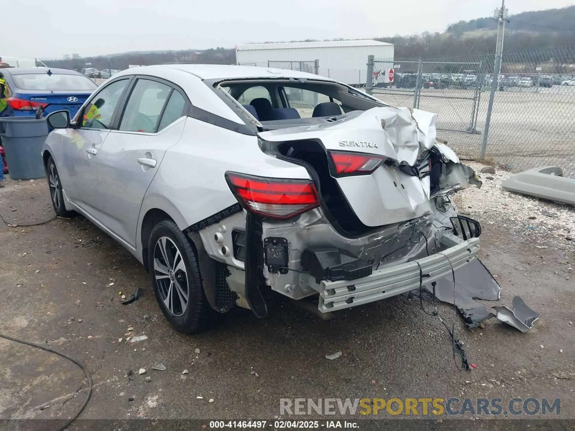 3 Photograph of a damaged car 3N1AB8CV4NY265427 NISSAN SENTRA 2022