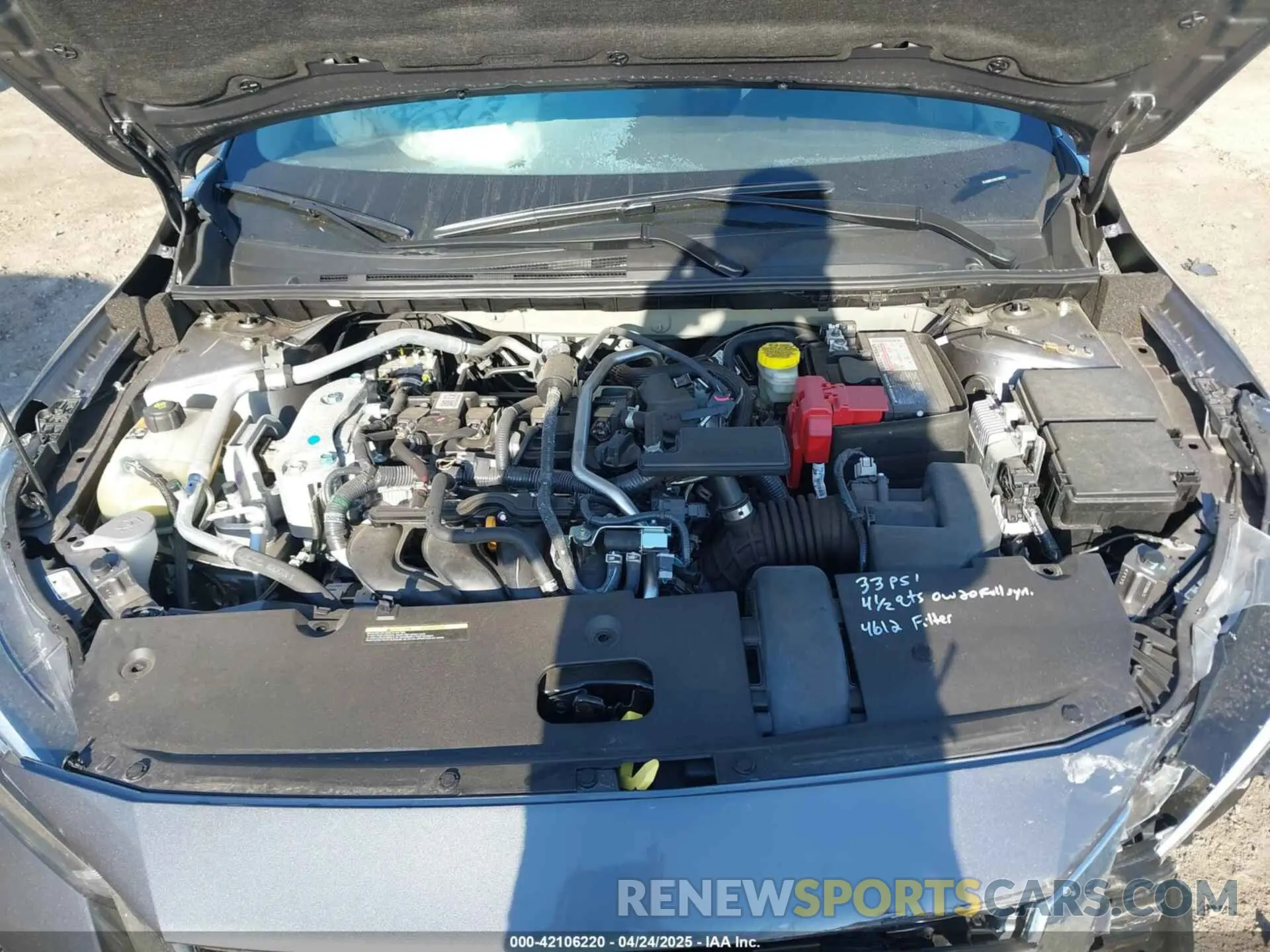 10 Фотография поврежденного автомобиля 3N1AB8CV4NY268232 NISSAN SENTRA 2022
