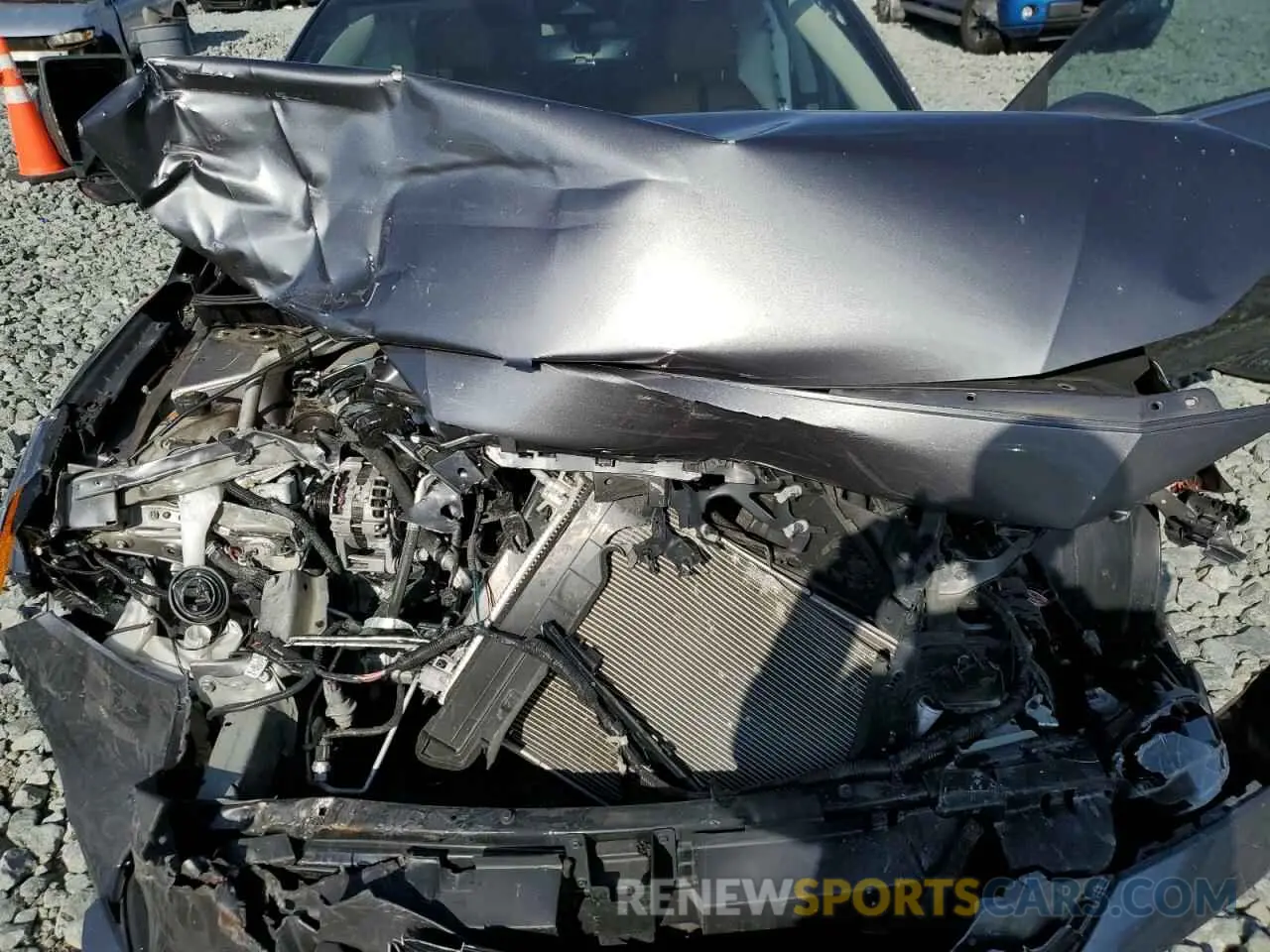 11 Photograph of a damaged car 3N1AB8CV4NY278923 NISSAN SENTRA 2022