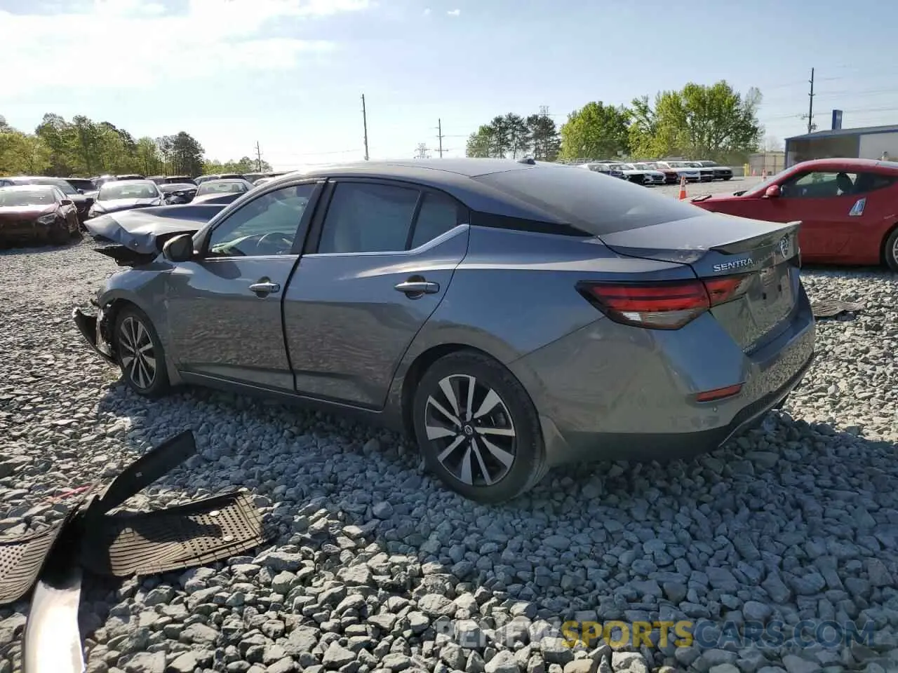 2 Photograph of a damaged car 3N1AB8CV4NY278923 NISSAN SENTRA 2022