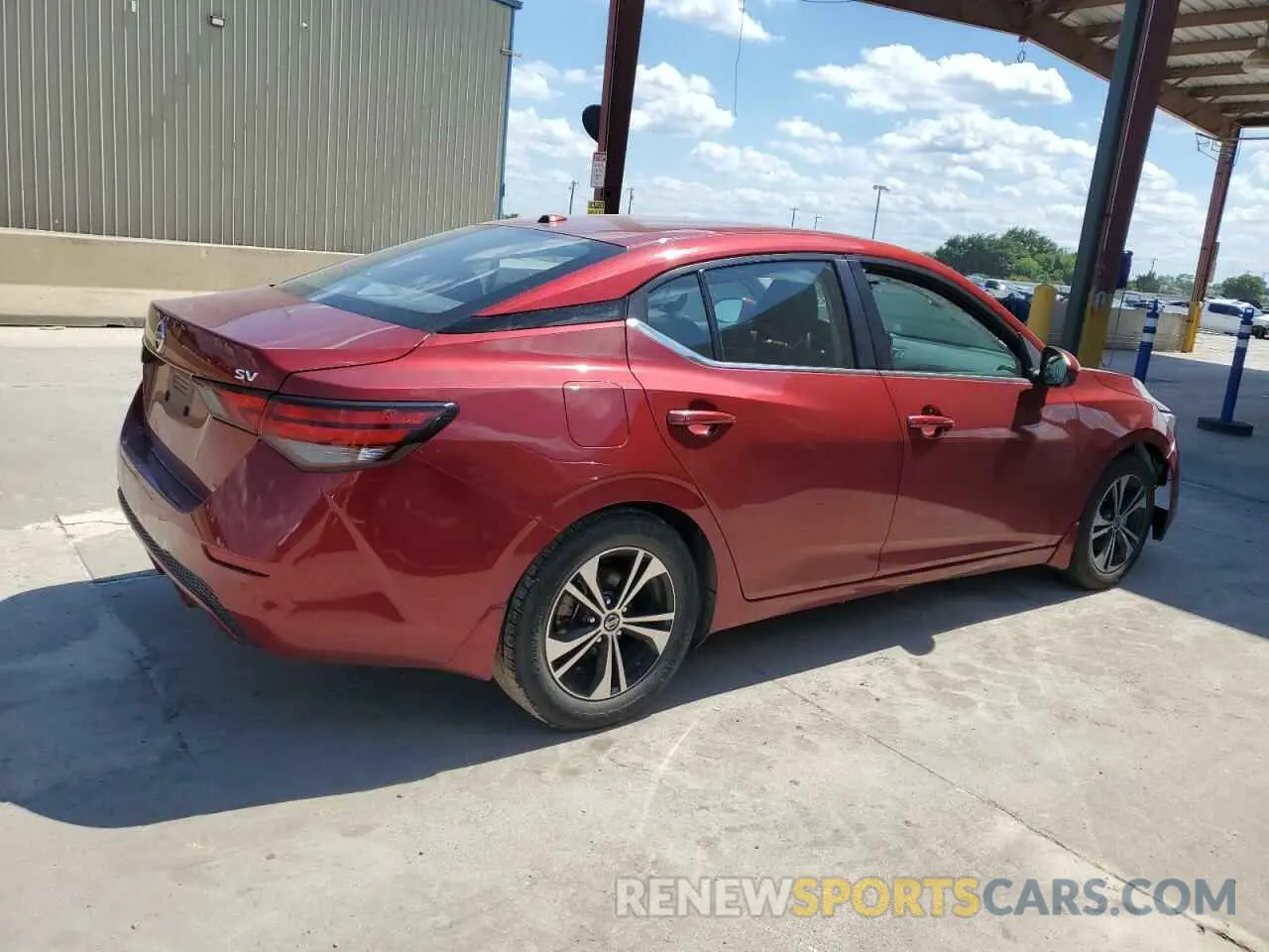 3 Photograph of a damaged car 3N1AB8CV4NY298816 NISSAN SENTRA 2022