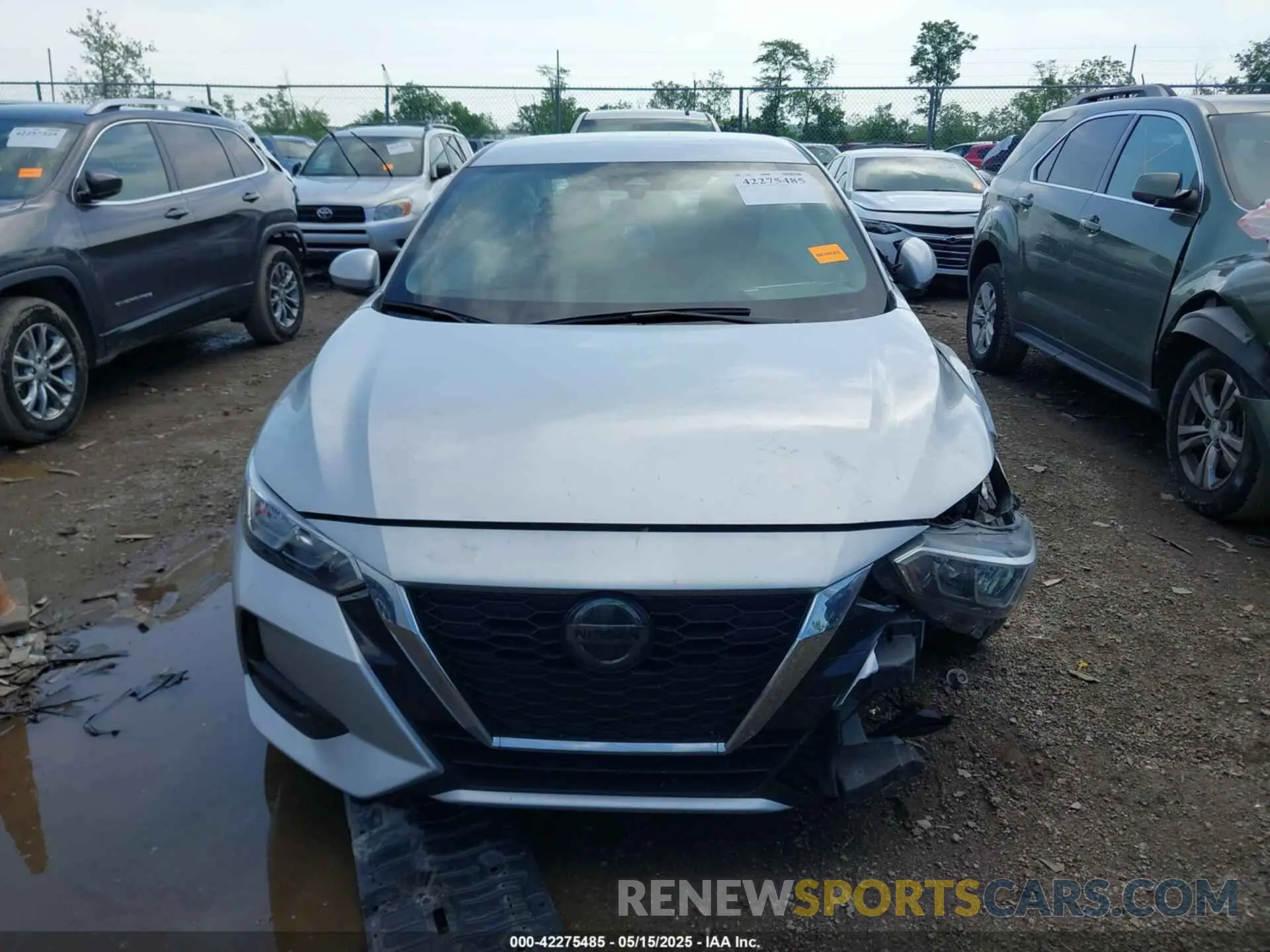 13 Photograph of a damaged car 3N1AB8CV4NY301245 NISSAN SENTRA 2022