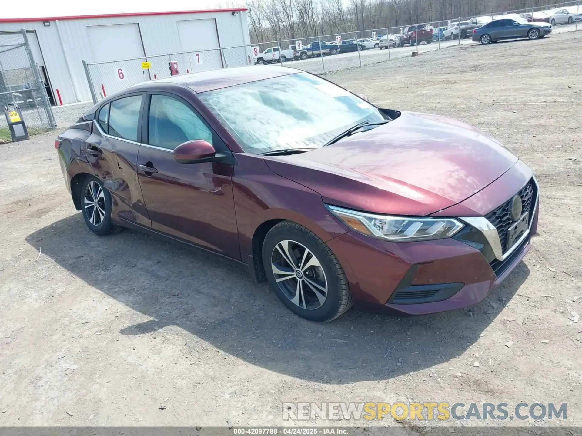 1 Фотография поврежденного автомобиля 3N1AB8CV4NY309779 NISSAN SENTRA 2022